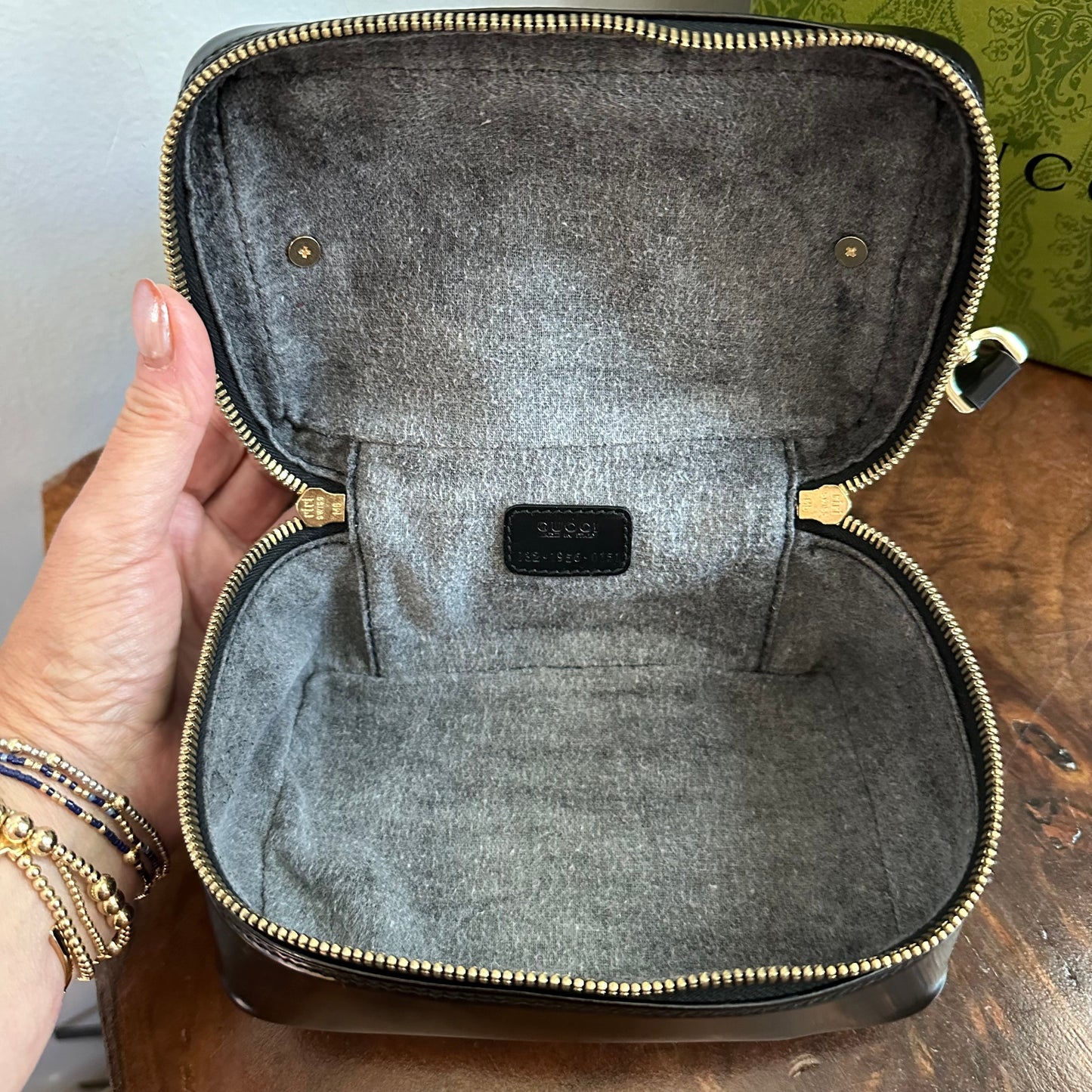 The Junco Crossbody/Clutch -Orvis bags Gucci Bamboo Cosmetic Bag in Black Leather