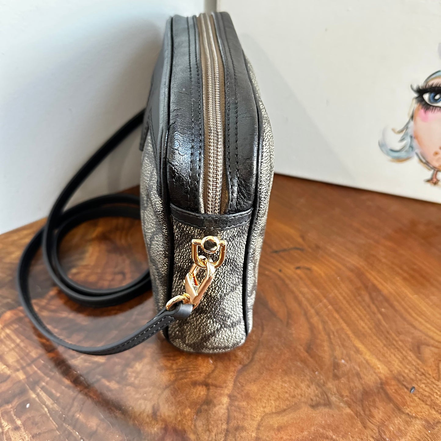 The Junco Crossbody -Orvis bags Yves Saint Laurent (YSL) in Giraffe Print