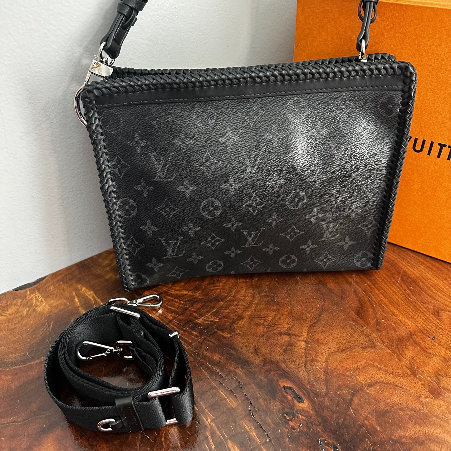 The Swan Crossbody -Orvis bags Monogram Eclipse