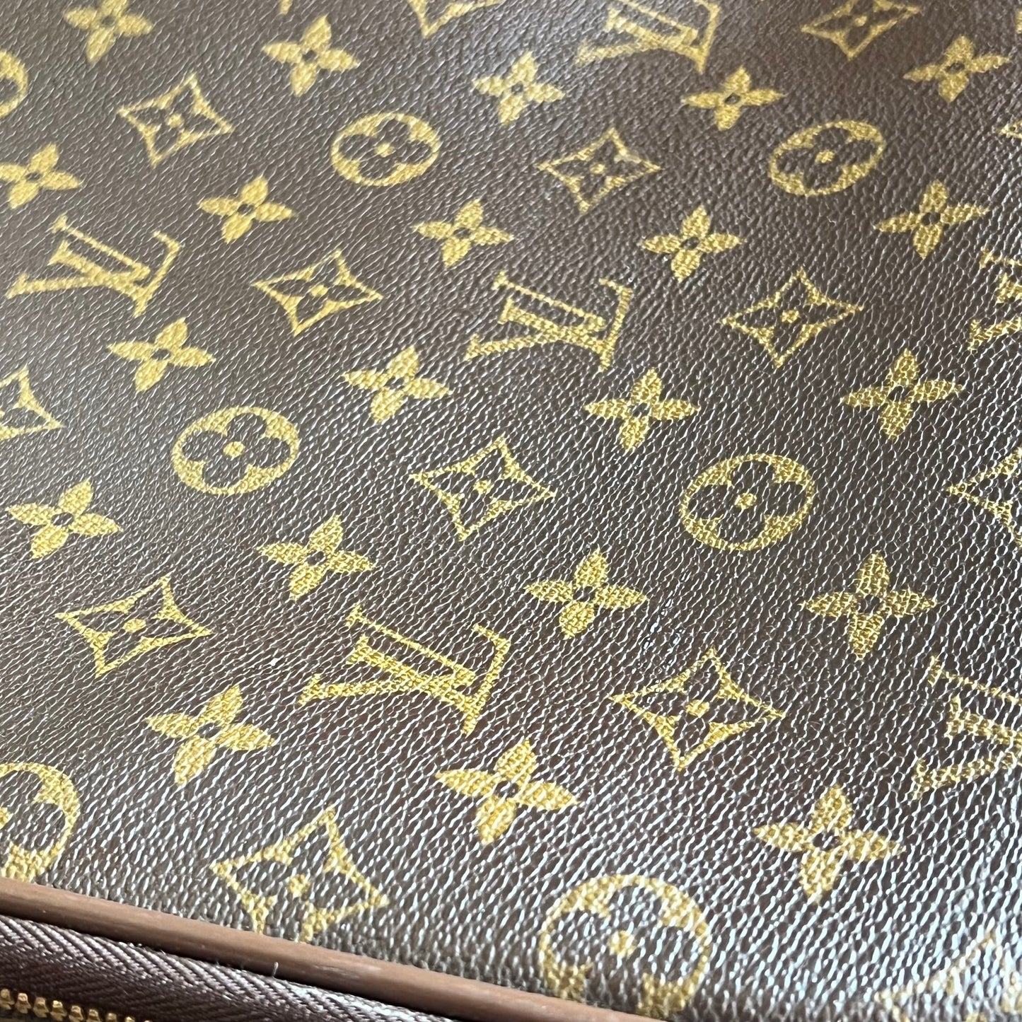 LOUIS VUITTON Pegase 50 Brown Monogram Canvas Suitcase