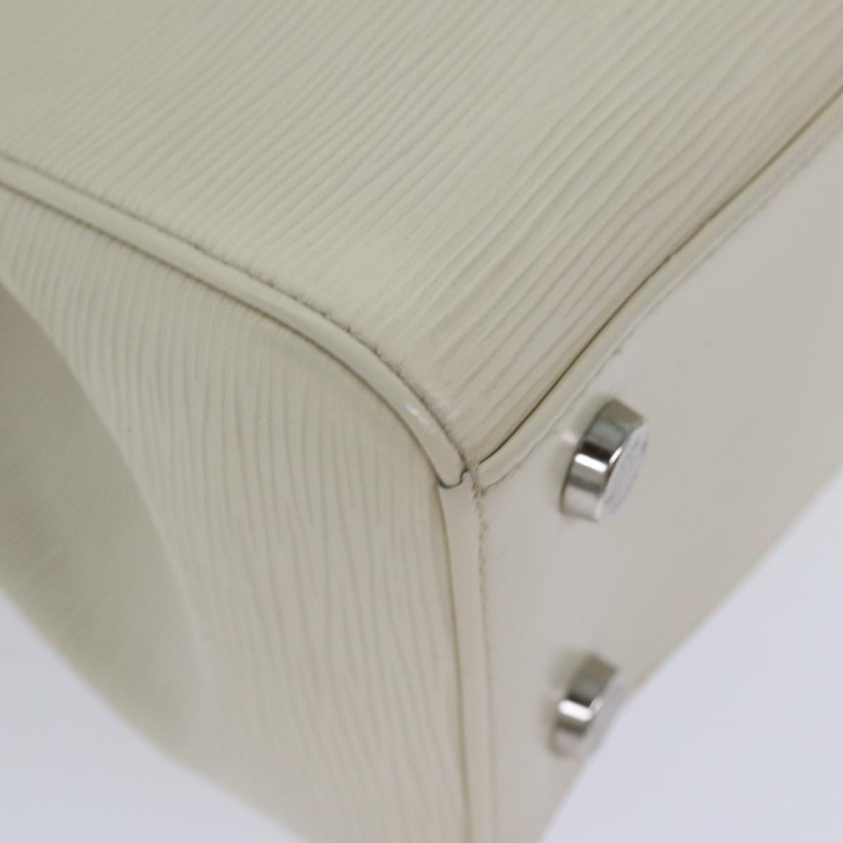 Louis Vuitton Blair White Leather Handbag