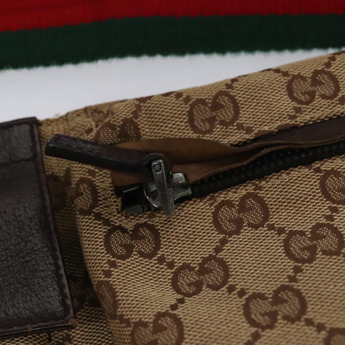 Gucci Gg Canvas Beige Canvas Shoulder Bag