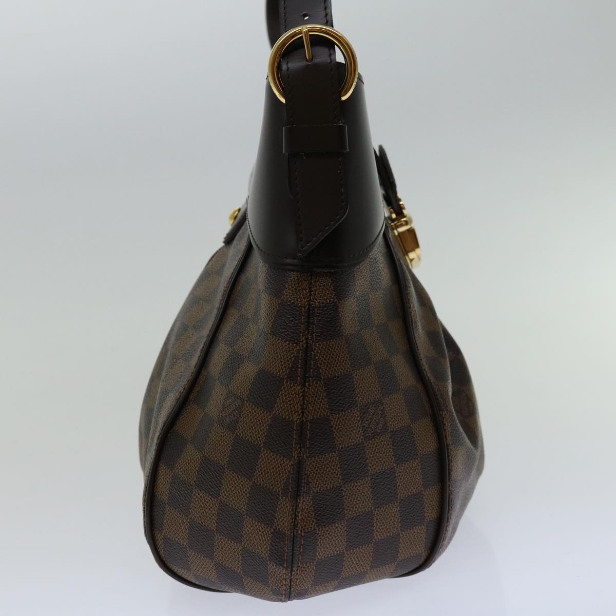 Louis Vuitton Sistina Brown Canvas Shoulder Bag