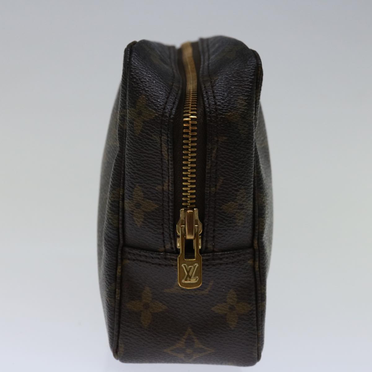 Louis Vuitton Trousse De Toilette Brown Canvas Clutch Bag