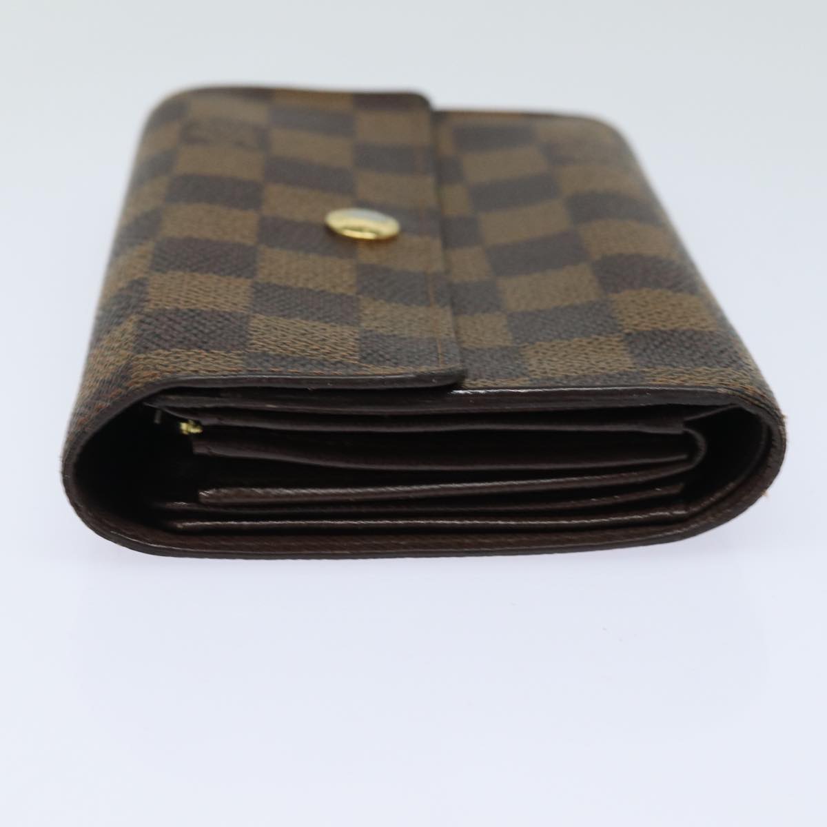 Louis Vuitton Alexandra Brown Canvas Wallet
