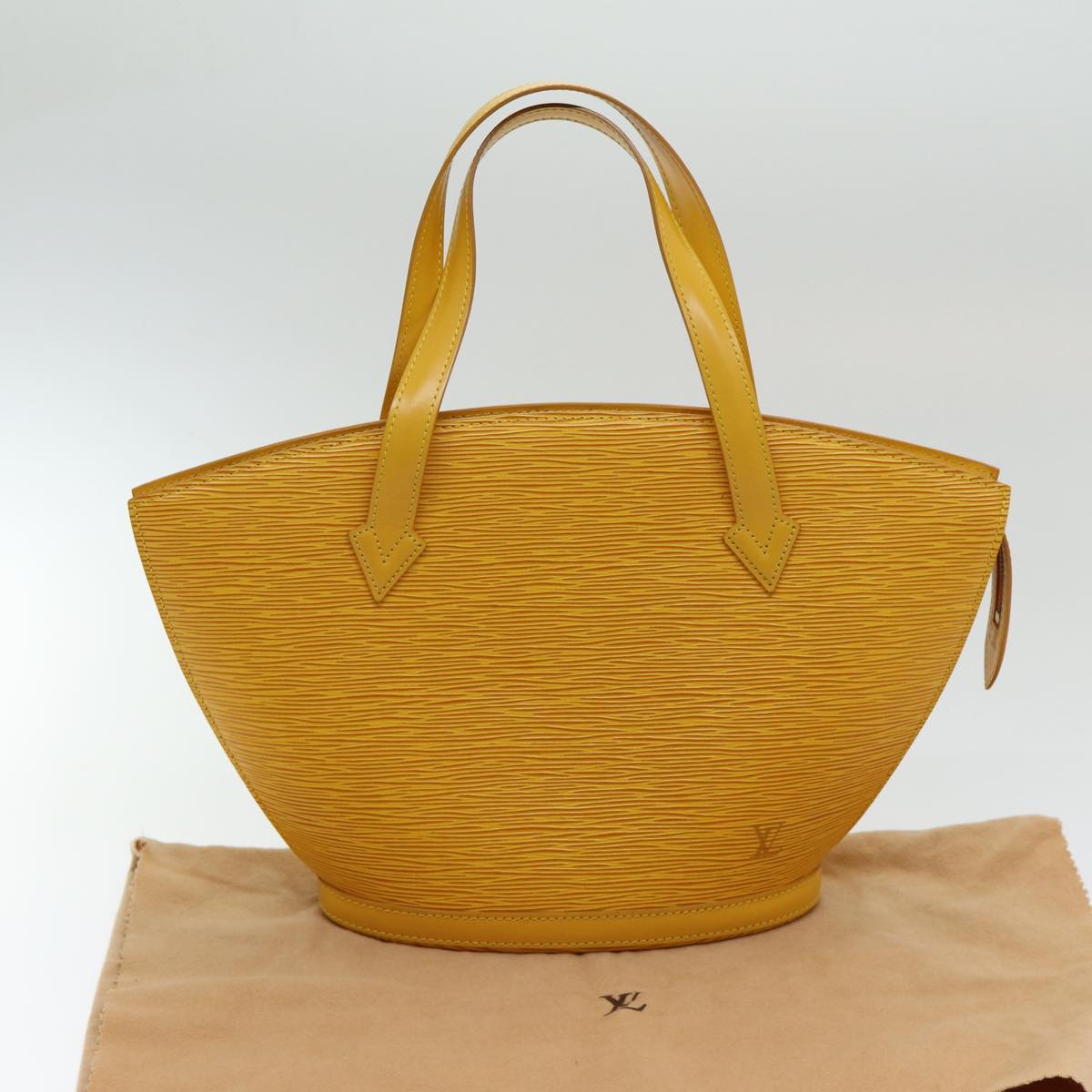 Louis Vuitton Saint Jacques Yellow Leather Handbag