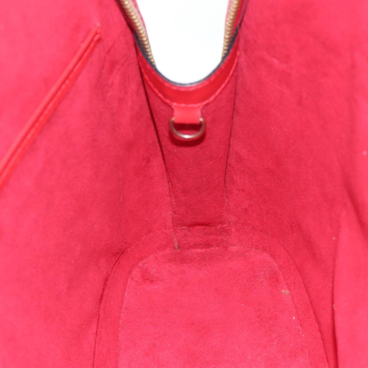Louis Vuitton Lussac Red Leather Shoulder Bag