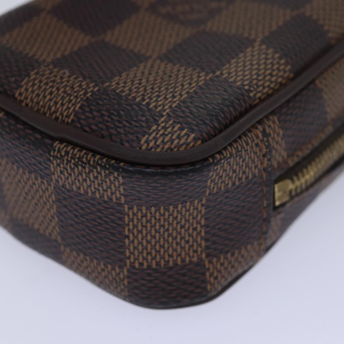 Louis Vuitton Okapi Brown Canvas Clutch Bag