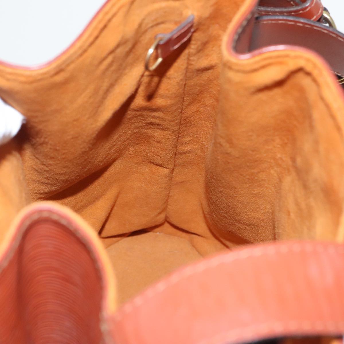 Louis Vuitton Sac D'épaule Brown Leather Shoulder Bag