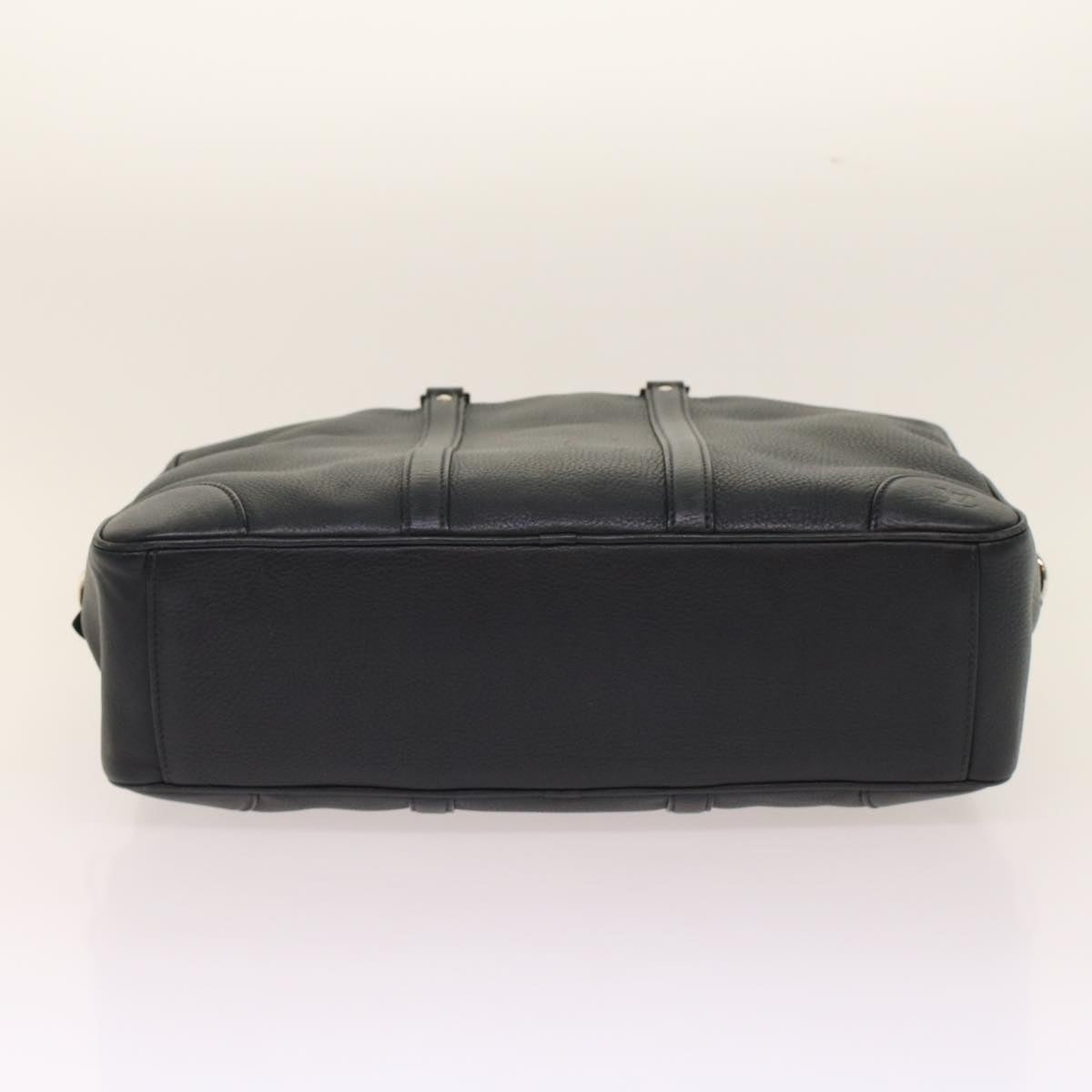 Louis Vuitton Naxos Black Leather Handbag