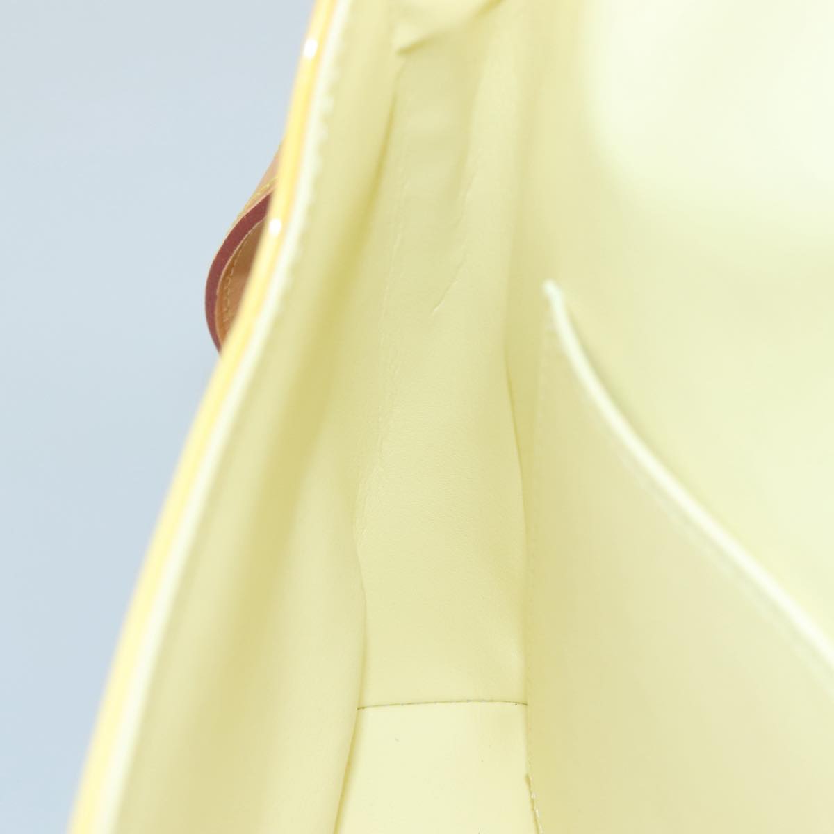Louis Vuitton Thompson Street Yellow Patent Leather Shoulder Bag