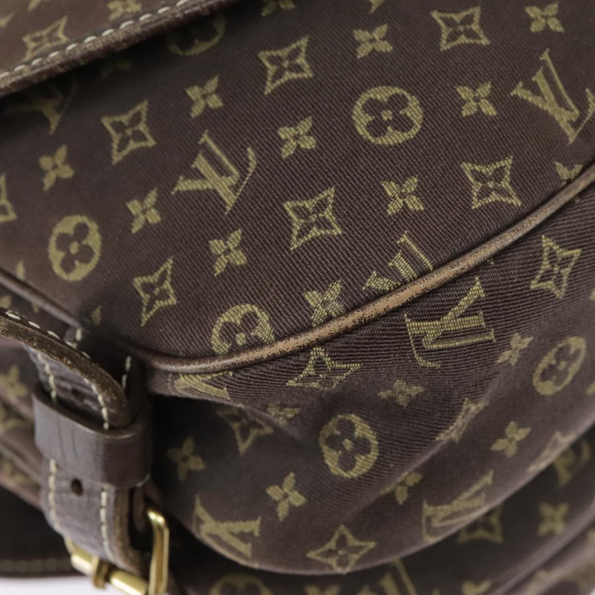 Louis Vuitton Saumur 30 Brown Canvas Shoulder Bag