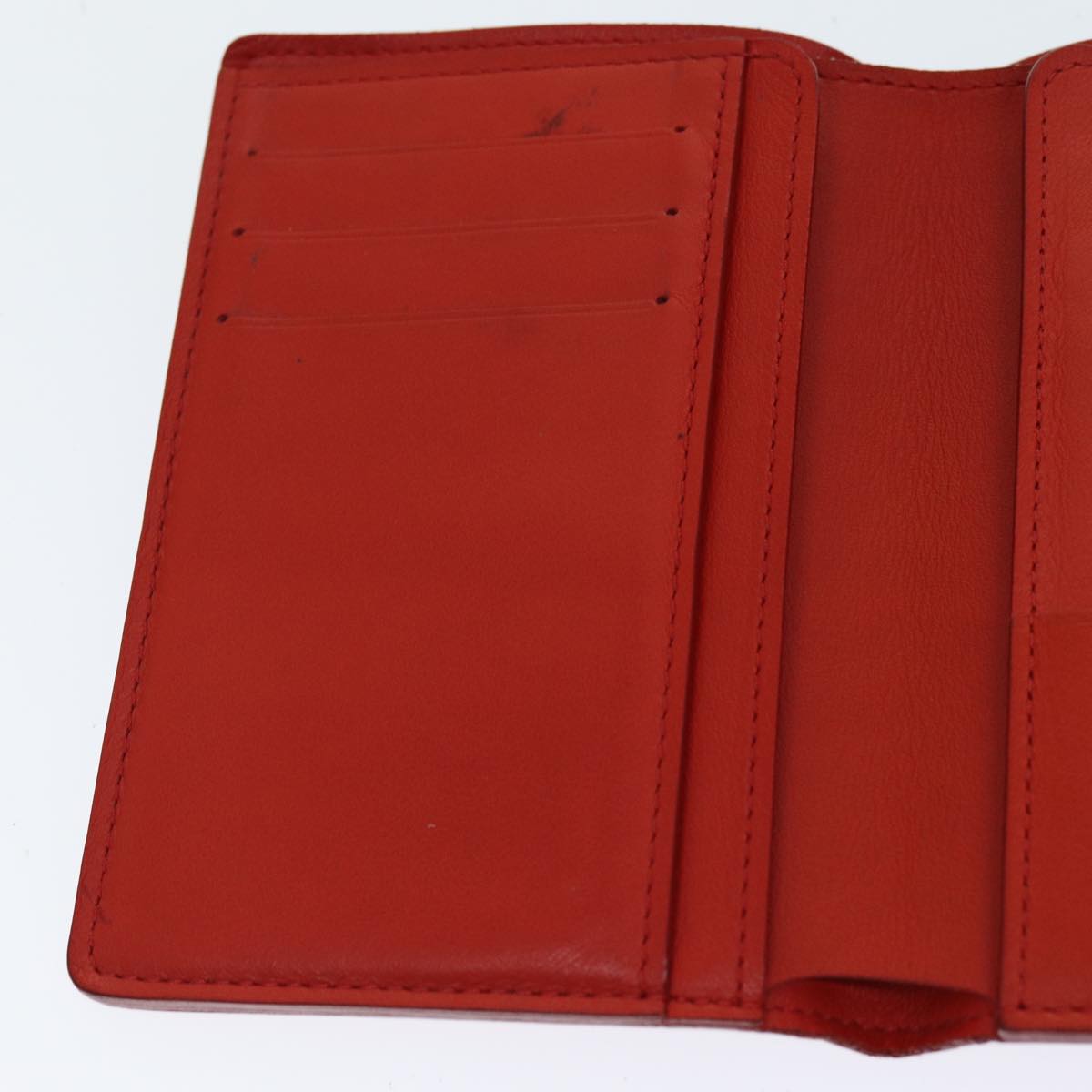 Louis Vuitton James Red Leather Wallet