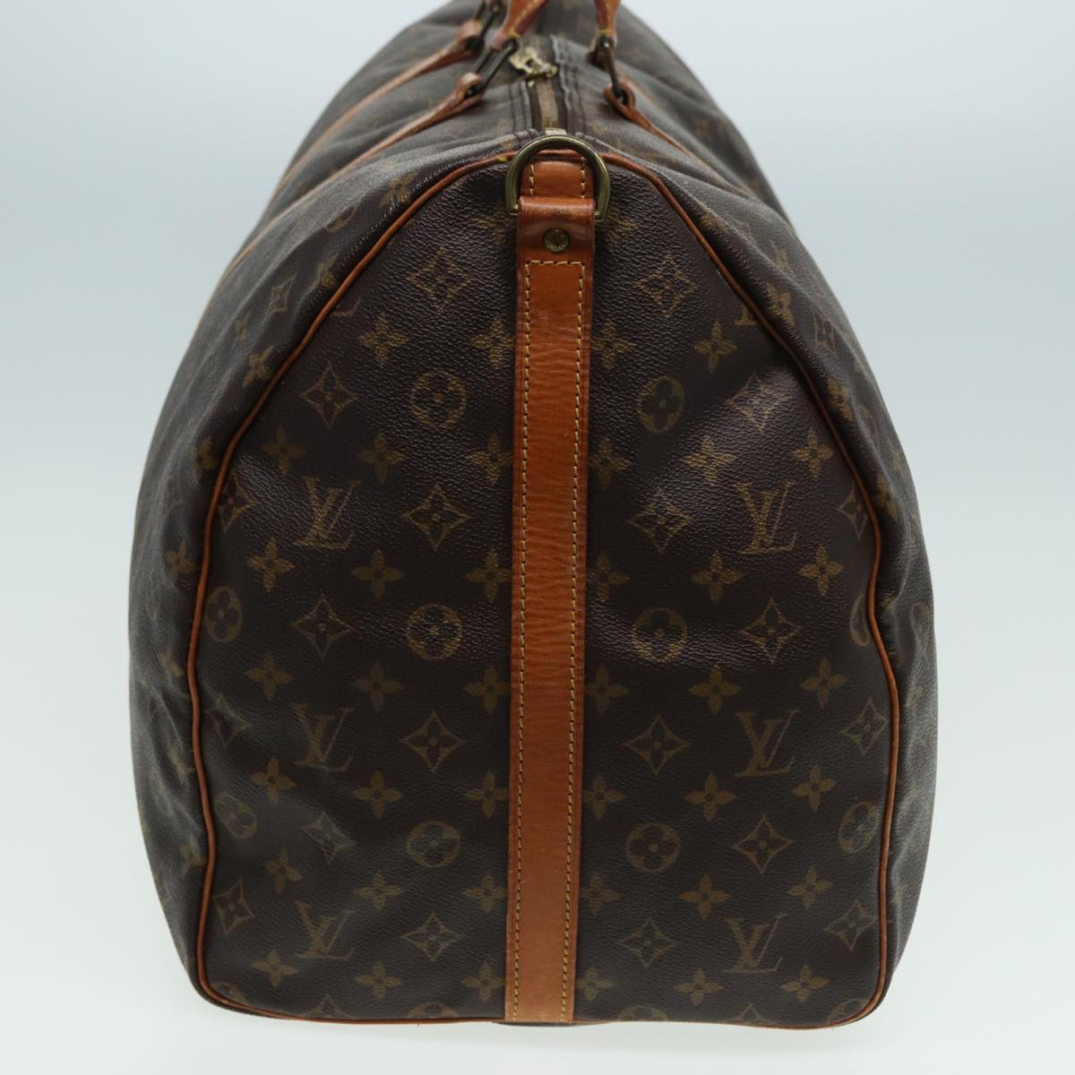 Louis Vuitton Keepall 60 Brown Canvas Travel Bag
