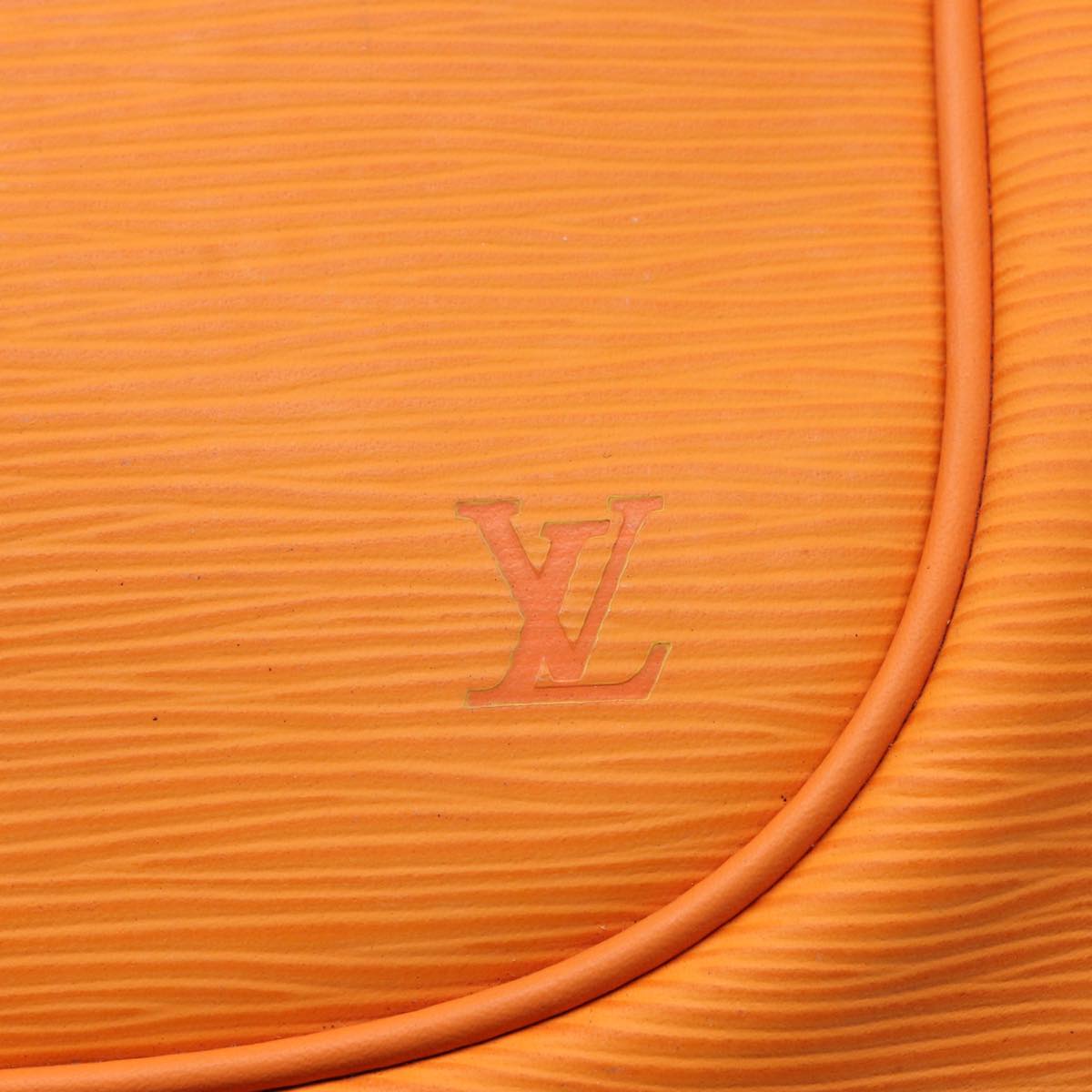Louis Vuitton Danura Orange Leather Handbag