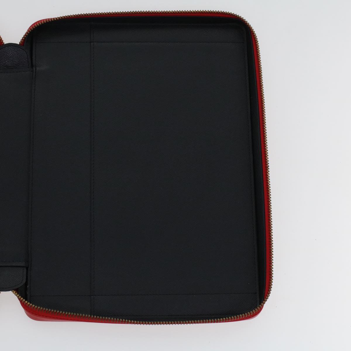 Louis Vuitton Pochette Red Leather Clutch Bag