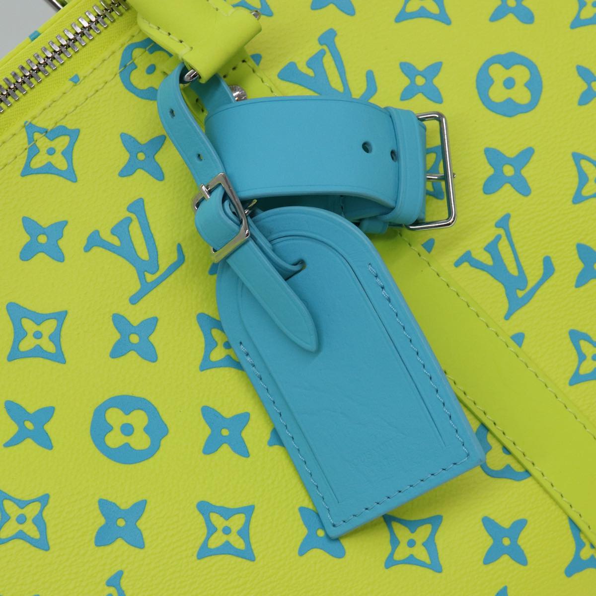 Louis Vuitton Keepall Bandouliere 50 Yellow Canvas Travel Bag