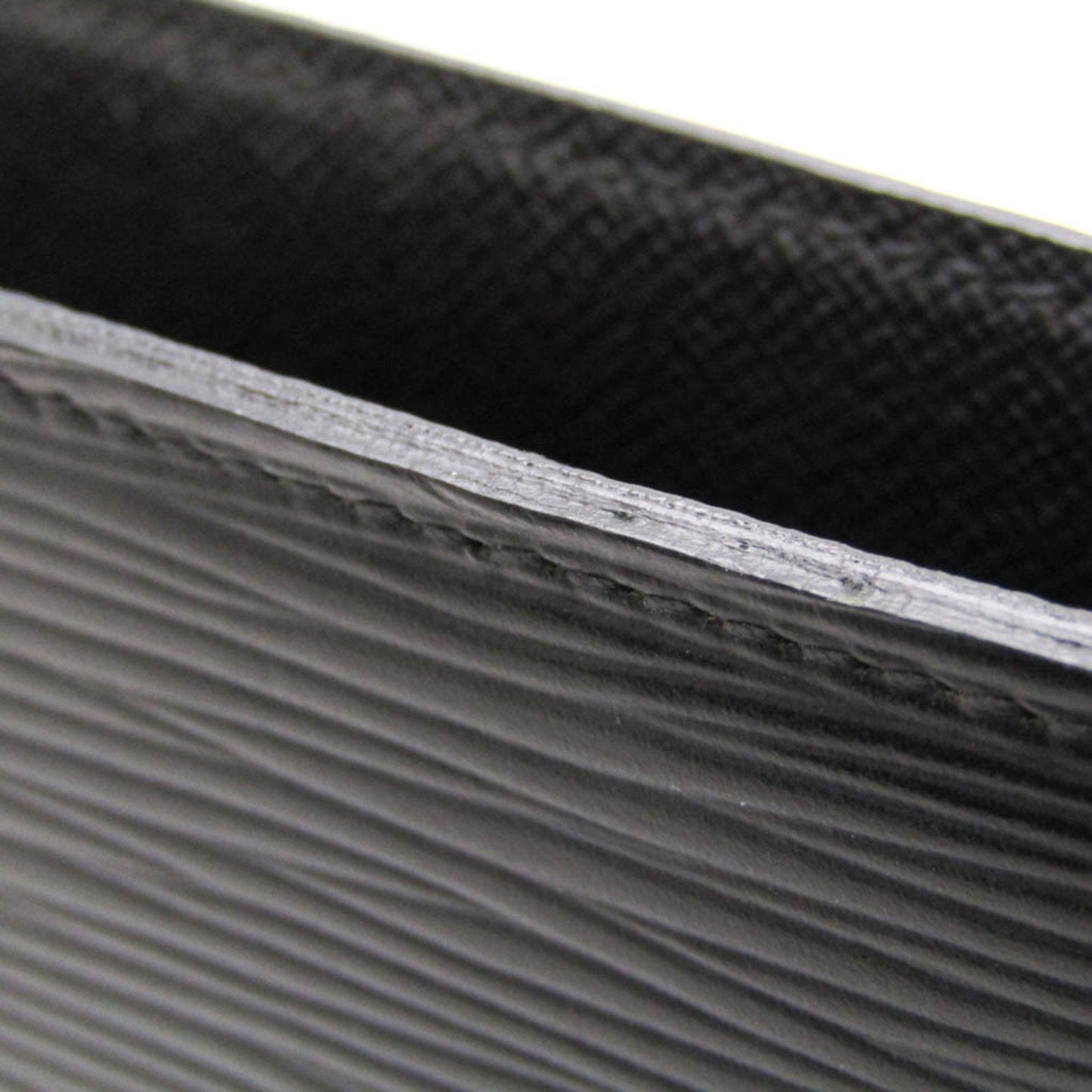 Louis Vuitton Agenda Black Leather Wallet