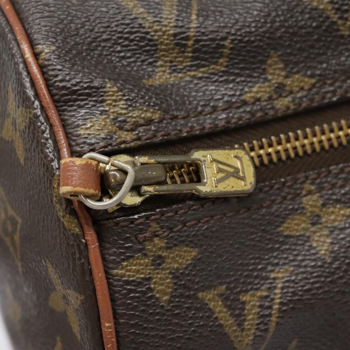Louis Vuitton Papillon 30 Brown Canvas Handbag