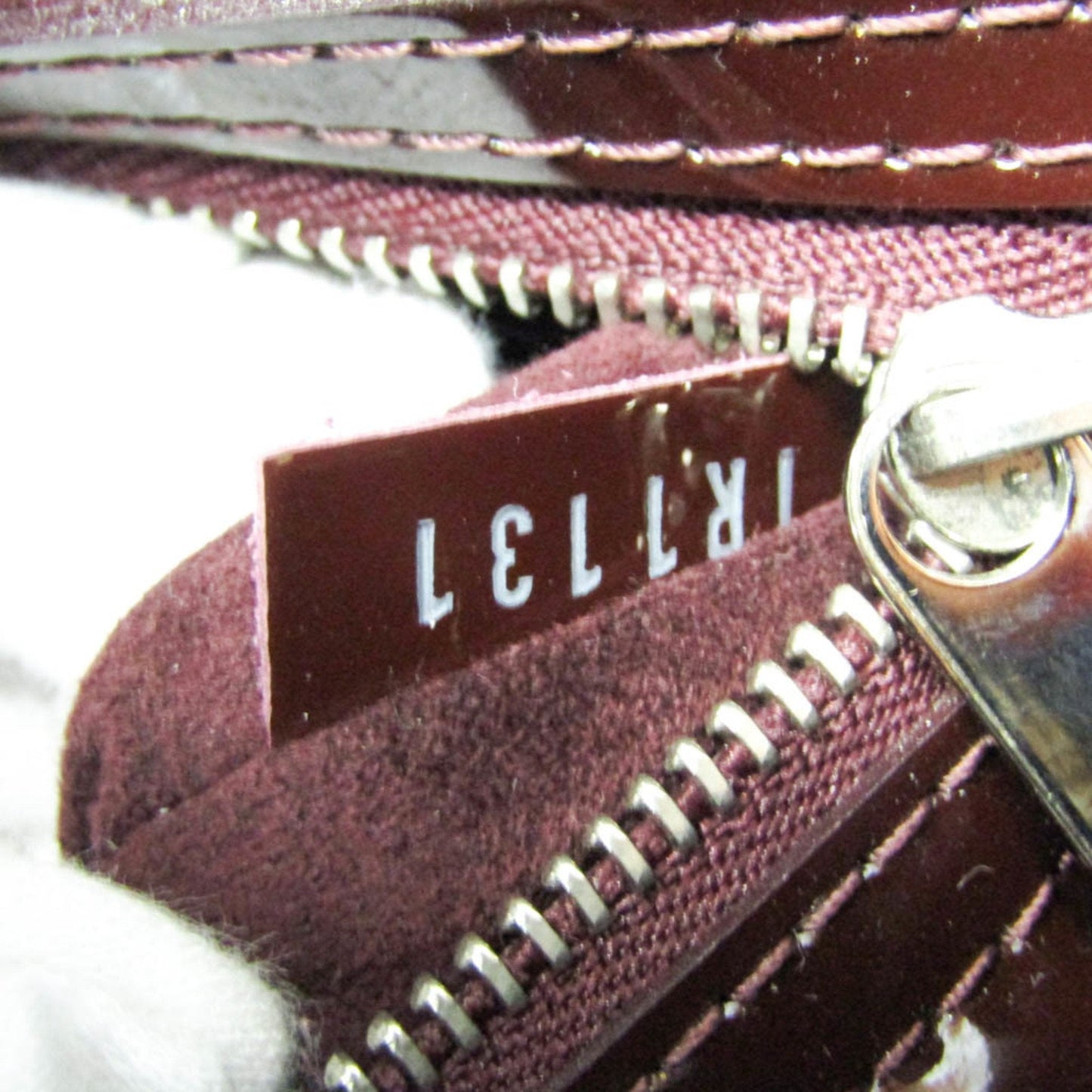 Louis Vuitton Mirabeau Brown Patent Leather Handbag