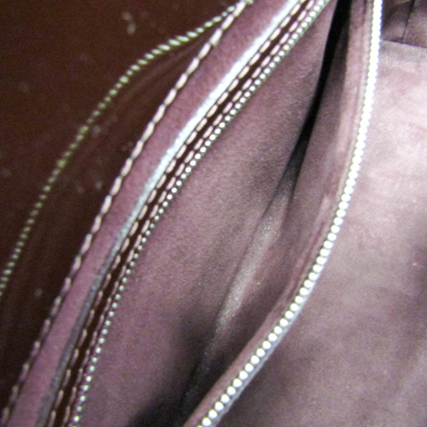 Louis Vuitton Mirabeau Brown Patent Leather Handbag