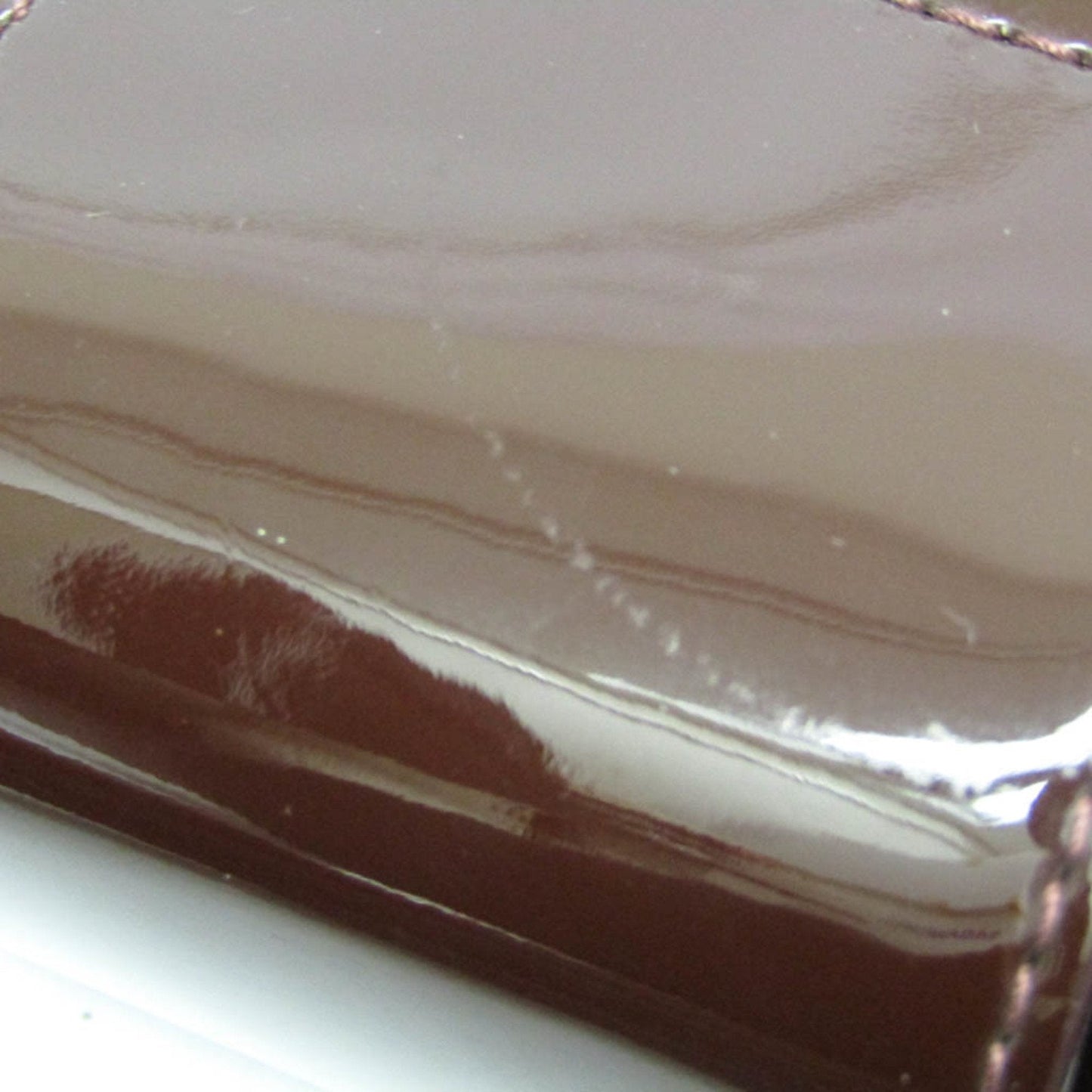Louis Vuitton Mirabeau Brown Patent Leather Handbag