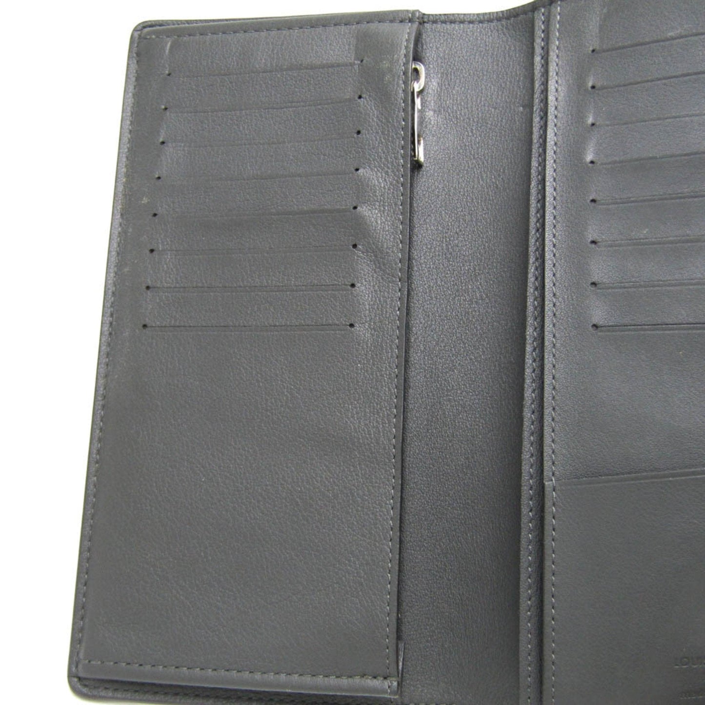 Louis Vuitton Portefeuille Brazza Black Leather Wallet