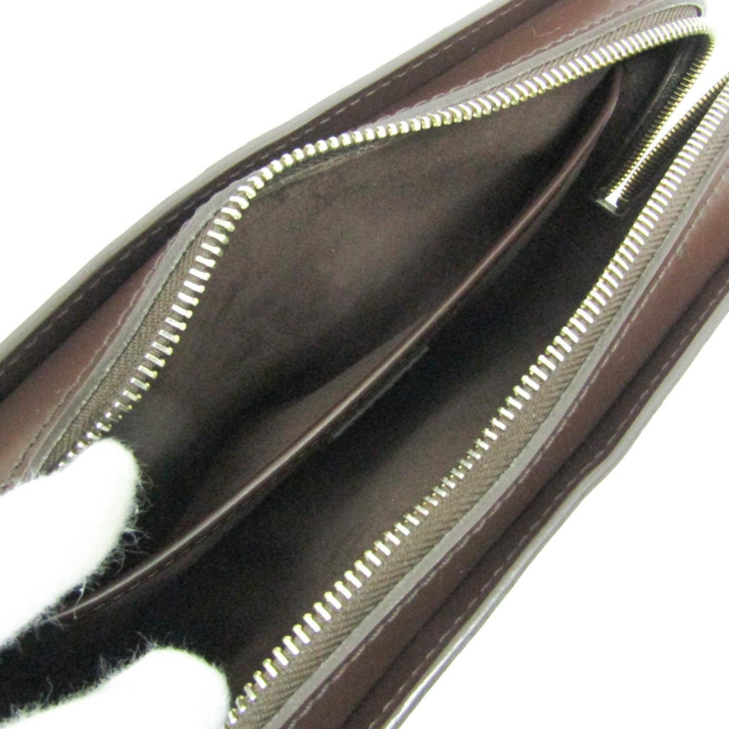 Louis Vuitton Saint Louis Brown Canvas Clutch Bag