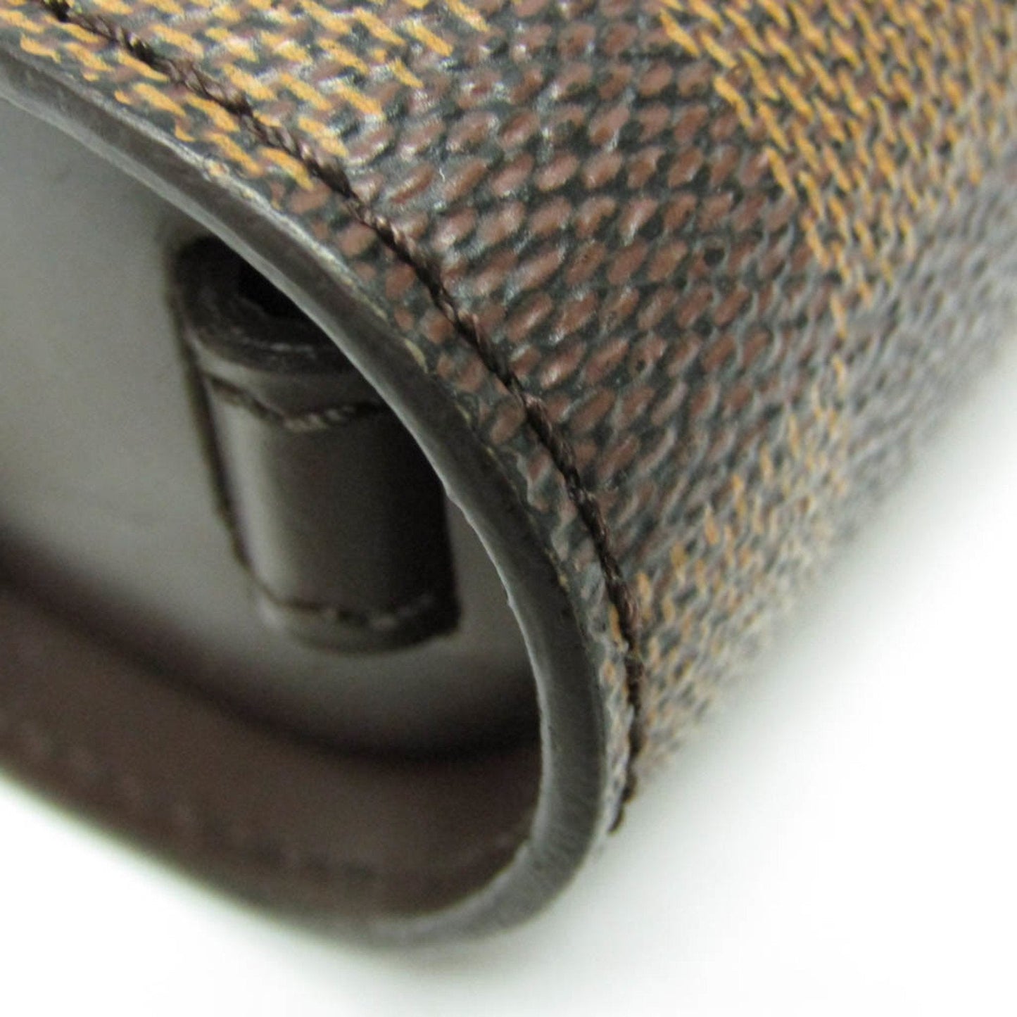 Louis Vuitton Saint Louis Brown Canvas Clutch Bag