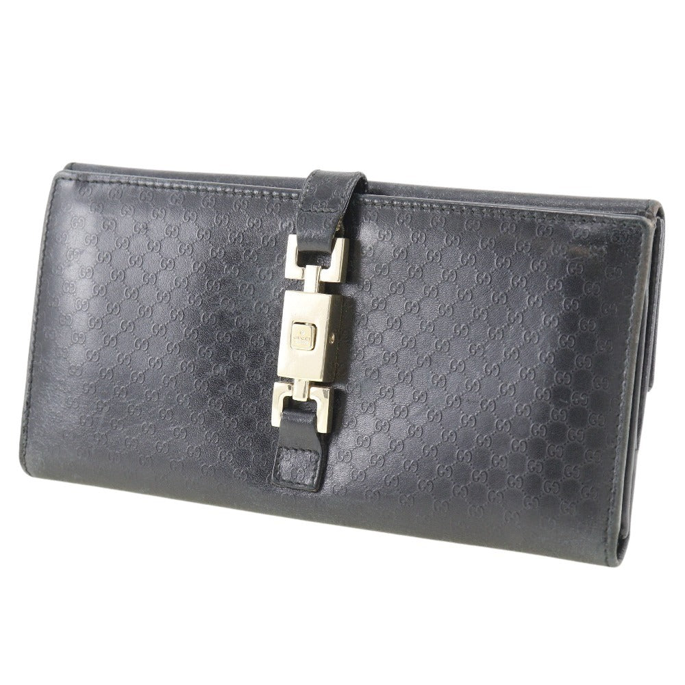 Gucci Jackie Black Leather Wallet