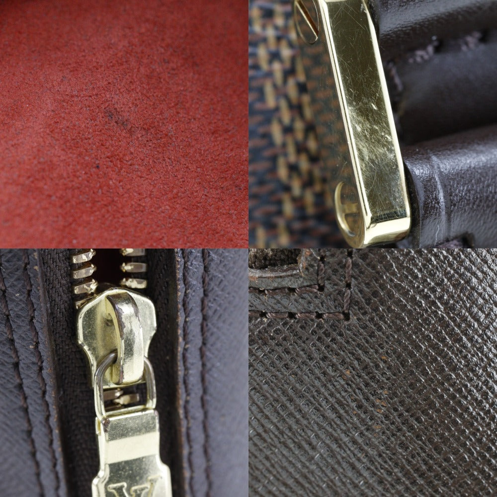 Louis Vuitton Brera Brown Canvas Handbag