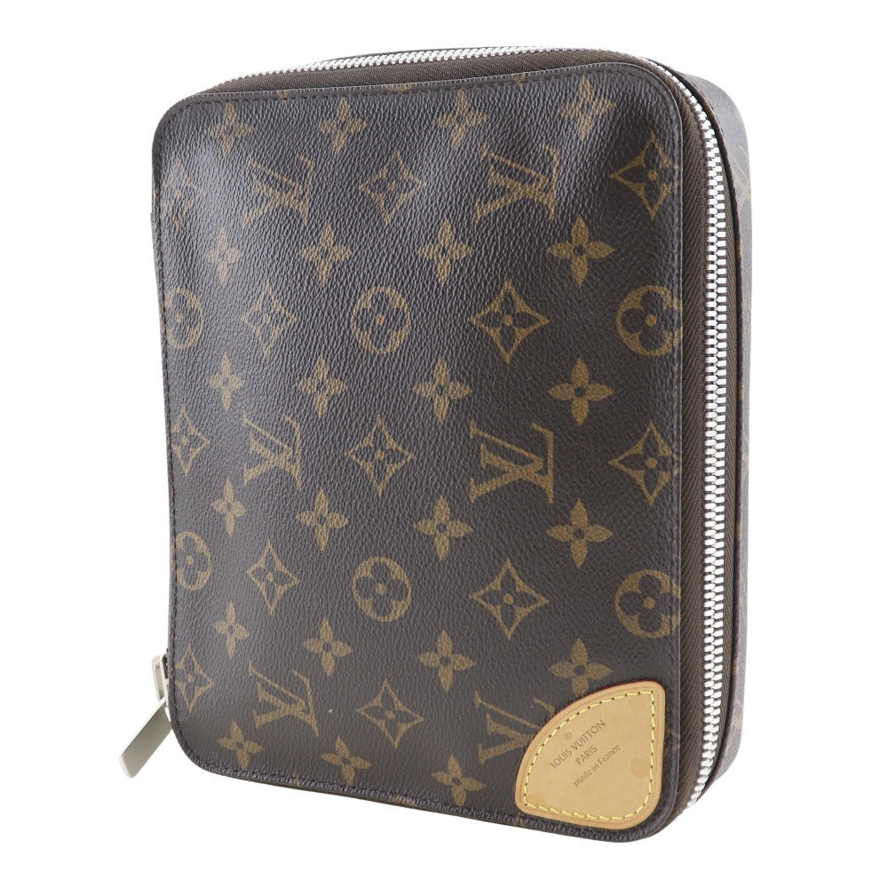 Louis Vuitton Horizon Brown Canvas Clutch Bag