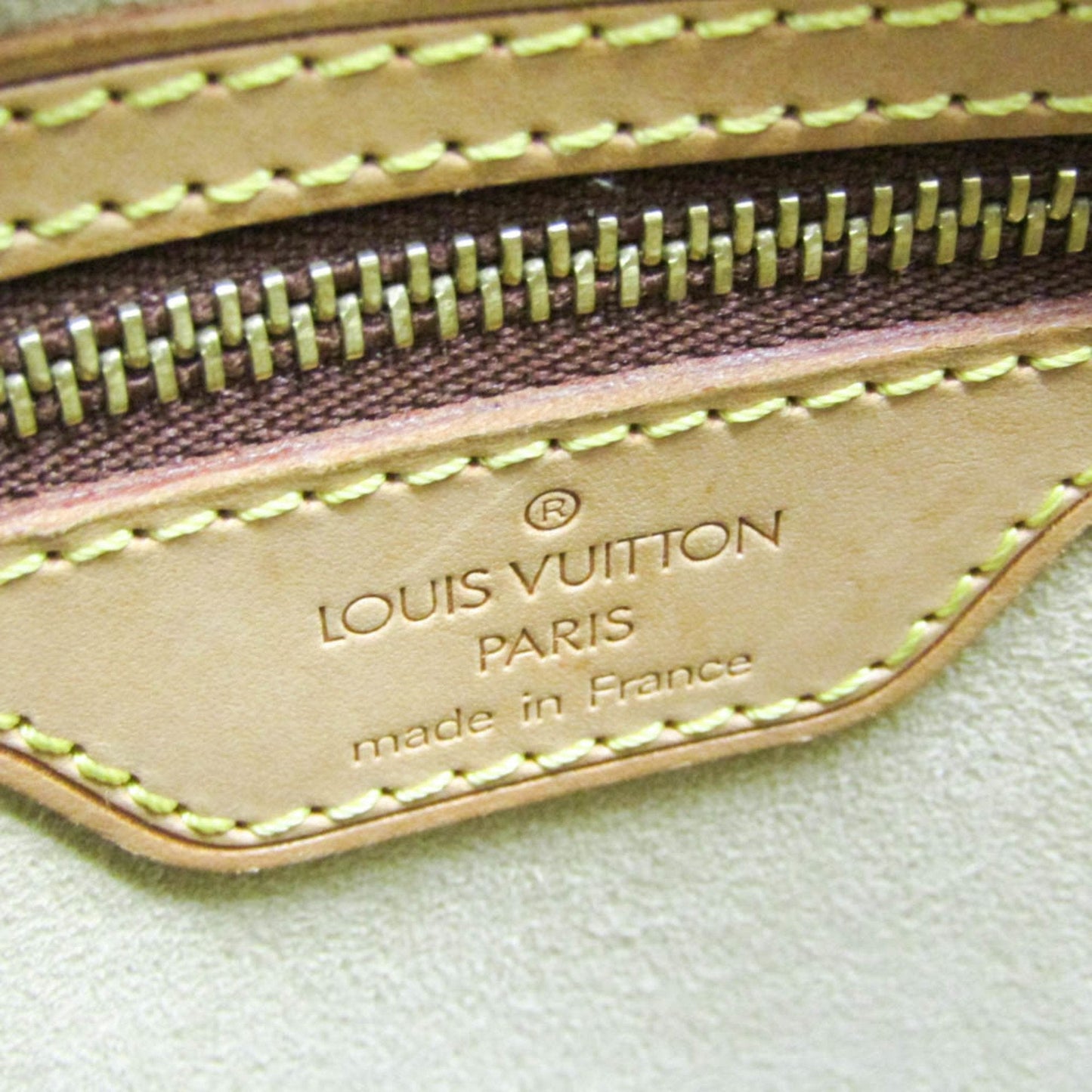 Louis Vuitton Looping Mm Brown Canvas Shoulder Bag