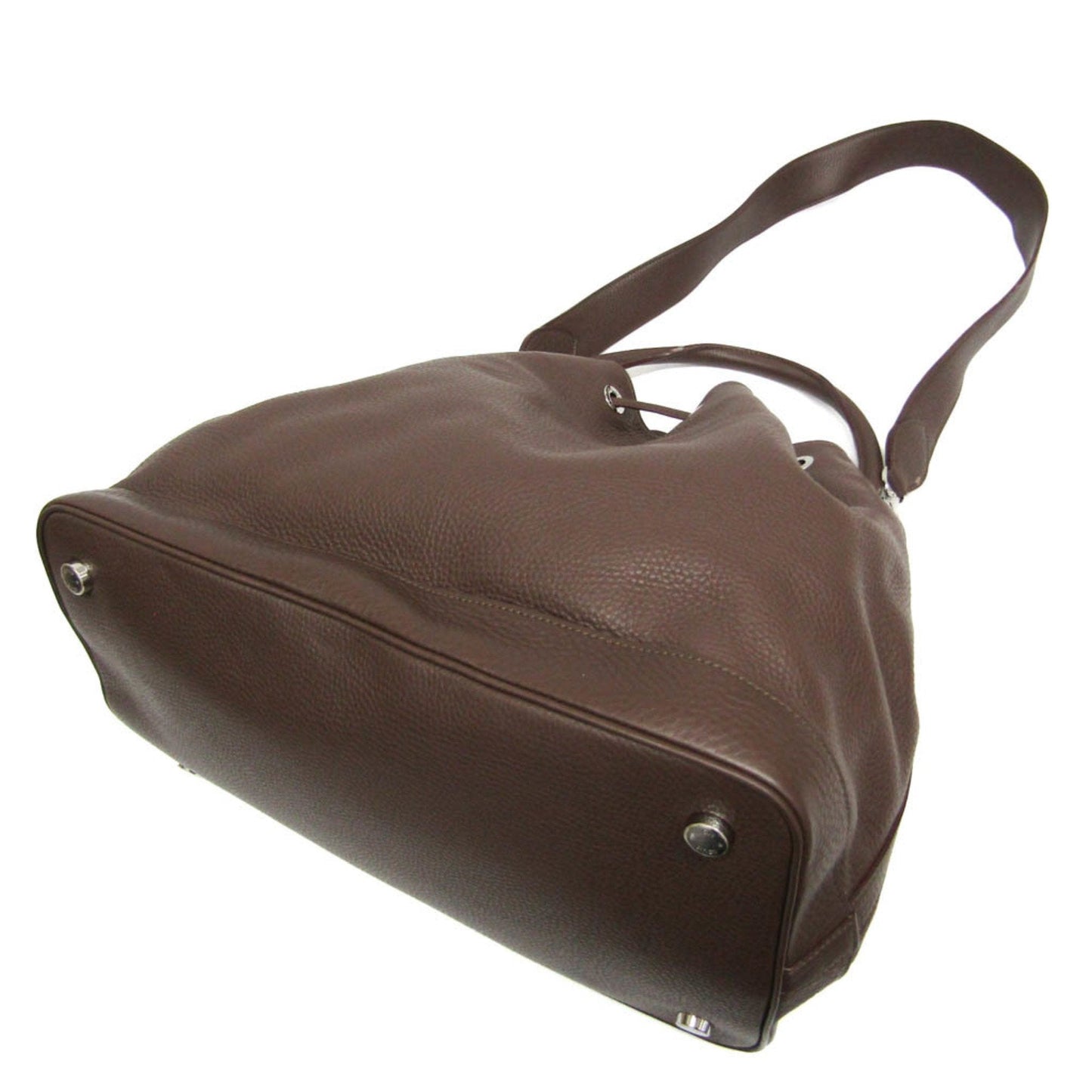 Louis Vuitton Noé Brown Leather Shoulder Bag