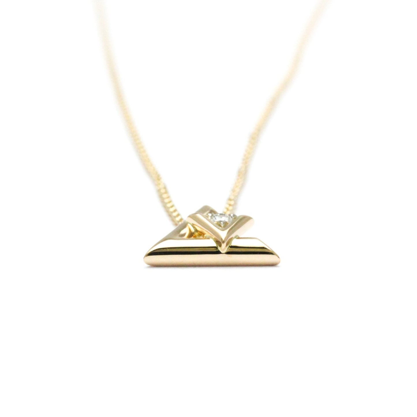 Louis Vuitton Lv Volt One Gold Rose Gold Necklace Jewelry