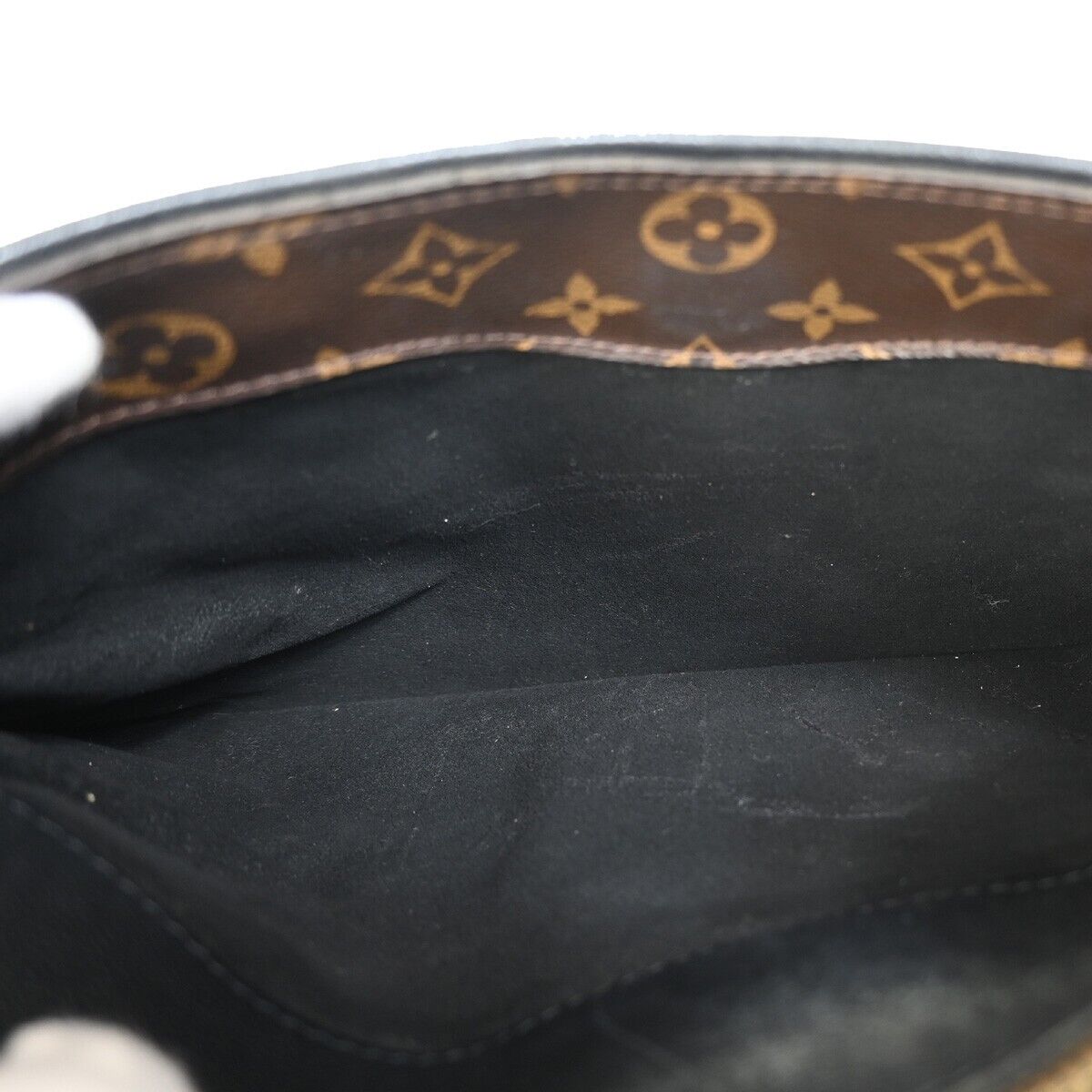 Louis Vuitton Pallas Brown Canvas Handbag
