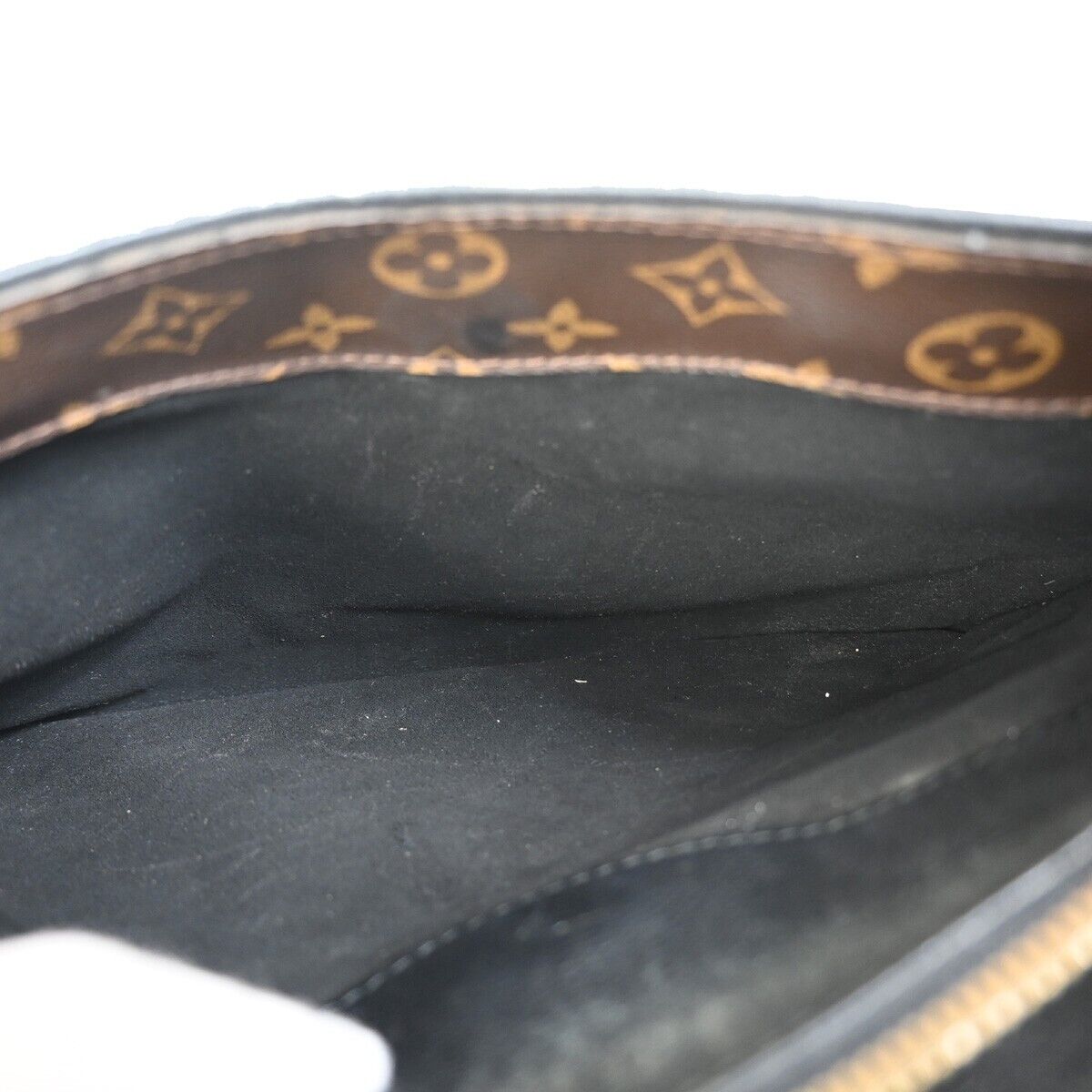 Louis Vuitton Pallas Brown Canvas Handbag