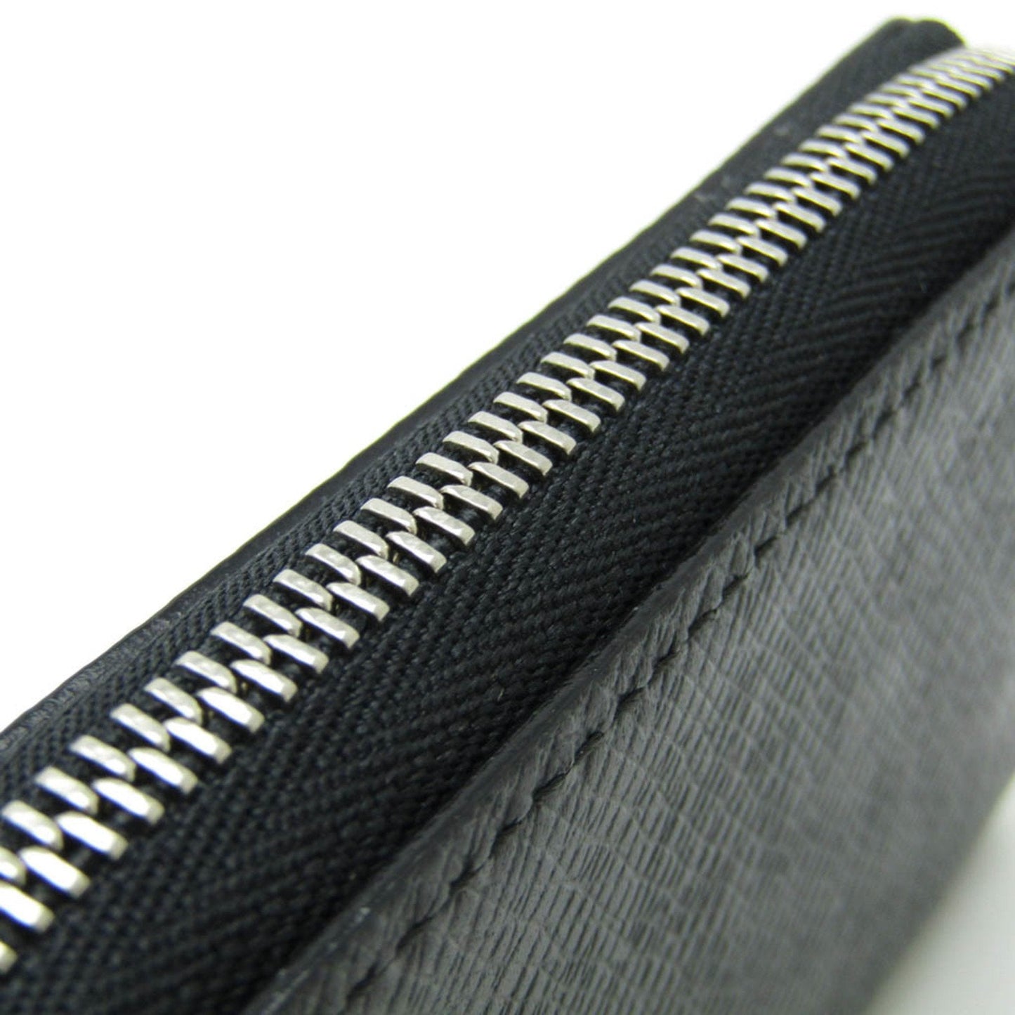 Louis Vuitton Zippy Coin Purse Black Leather Wallet