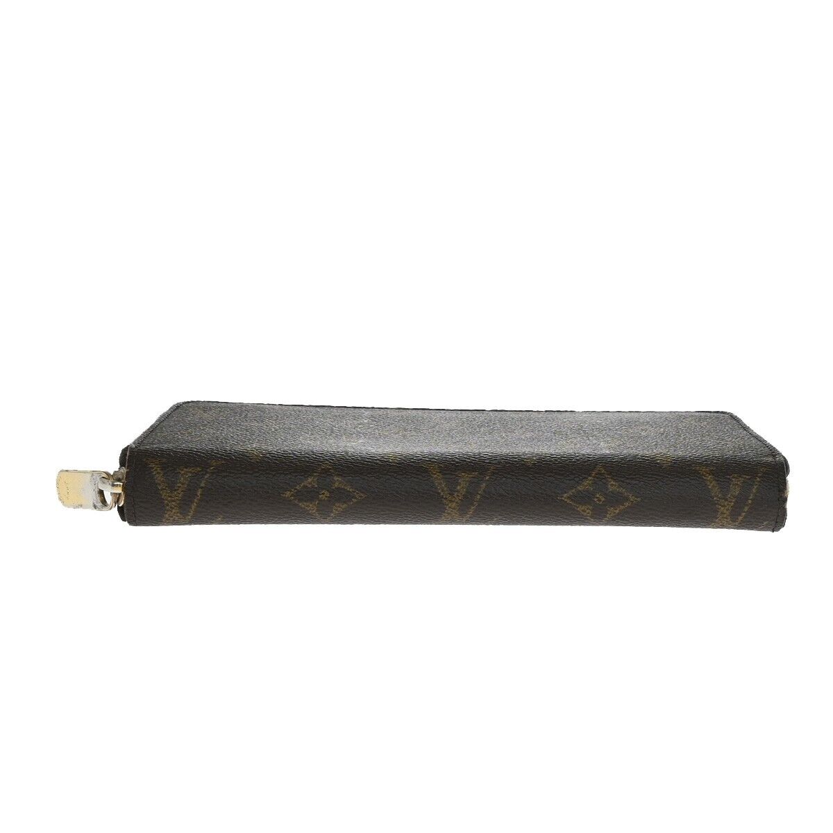 Louis Vuitton Portefeuille Zippy Brown Leather Wallet