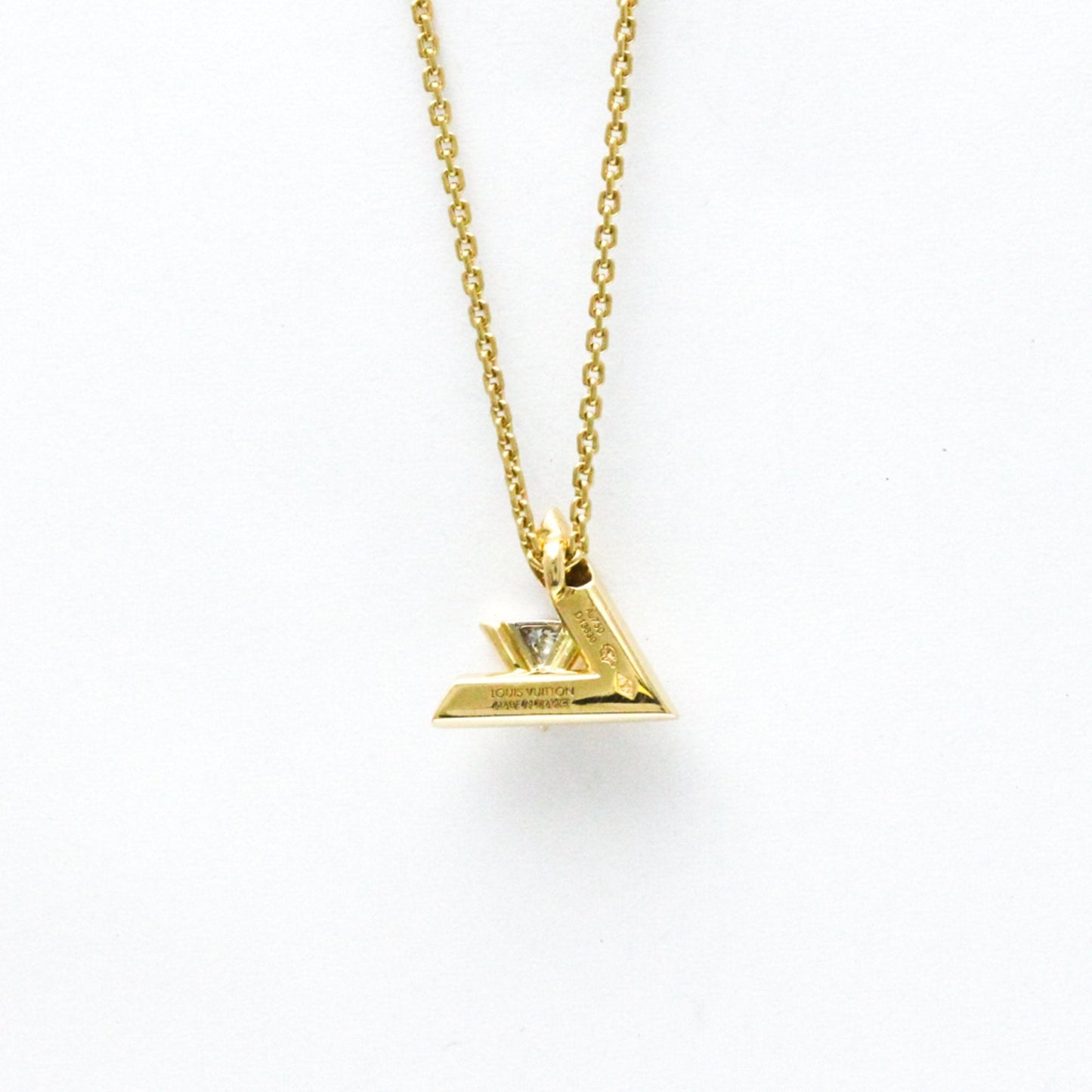 Louis Vuitton Lv Volt One Gold Yellow Gold Necklace Jewelry
