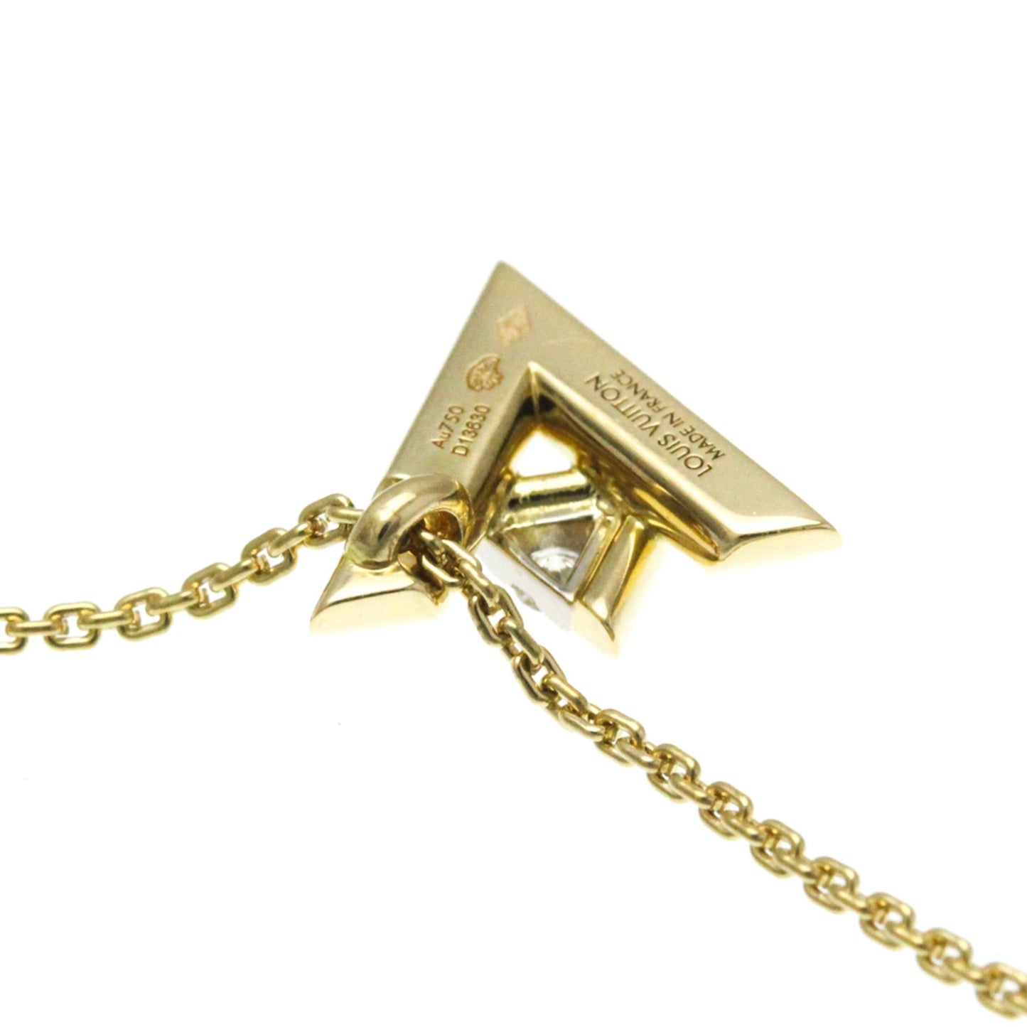 Louis Vuitton Lv Volt One Gold Yellow Gold Necklace Jewelry