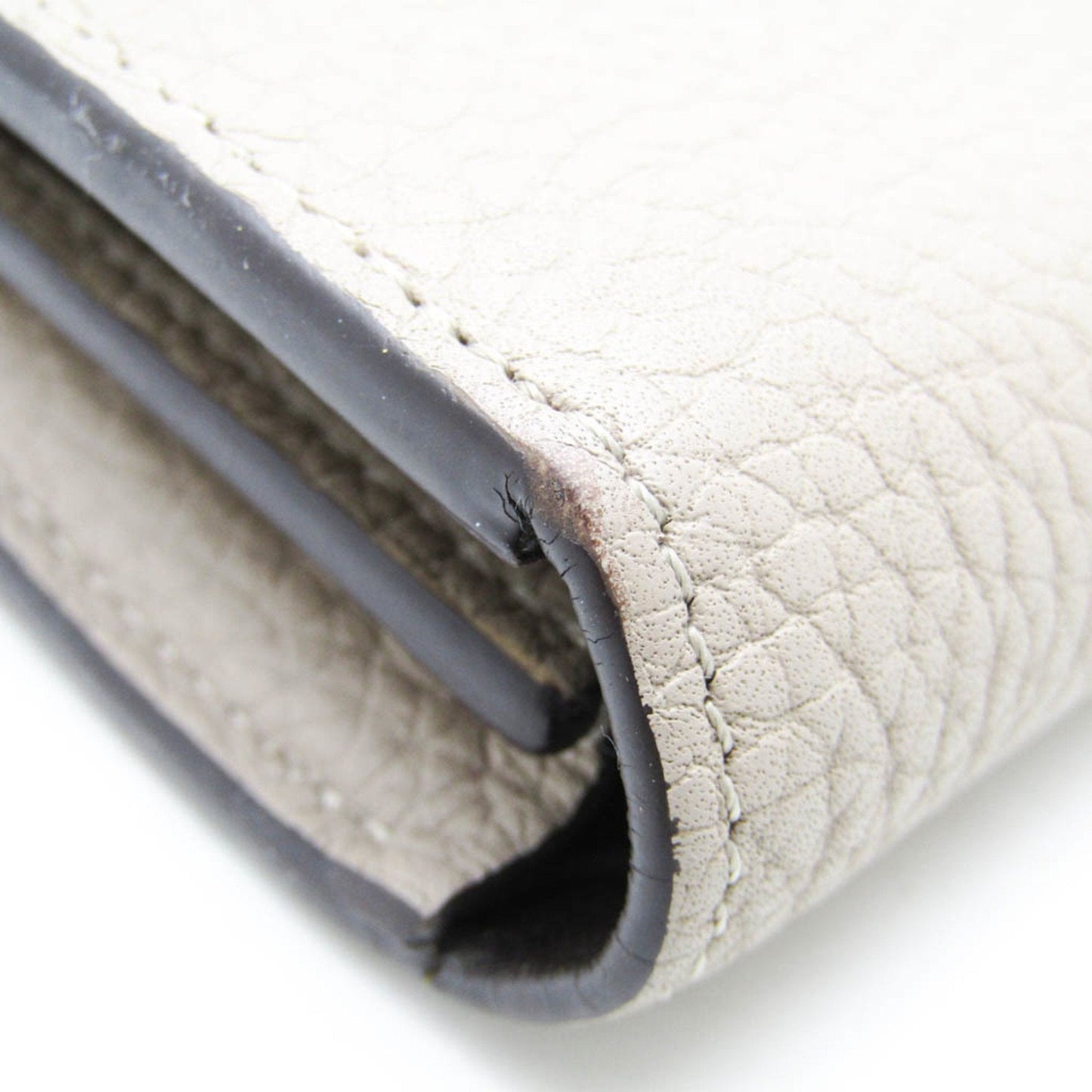 Louis Vuitton Comete Beige Leather Wallet