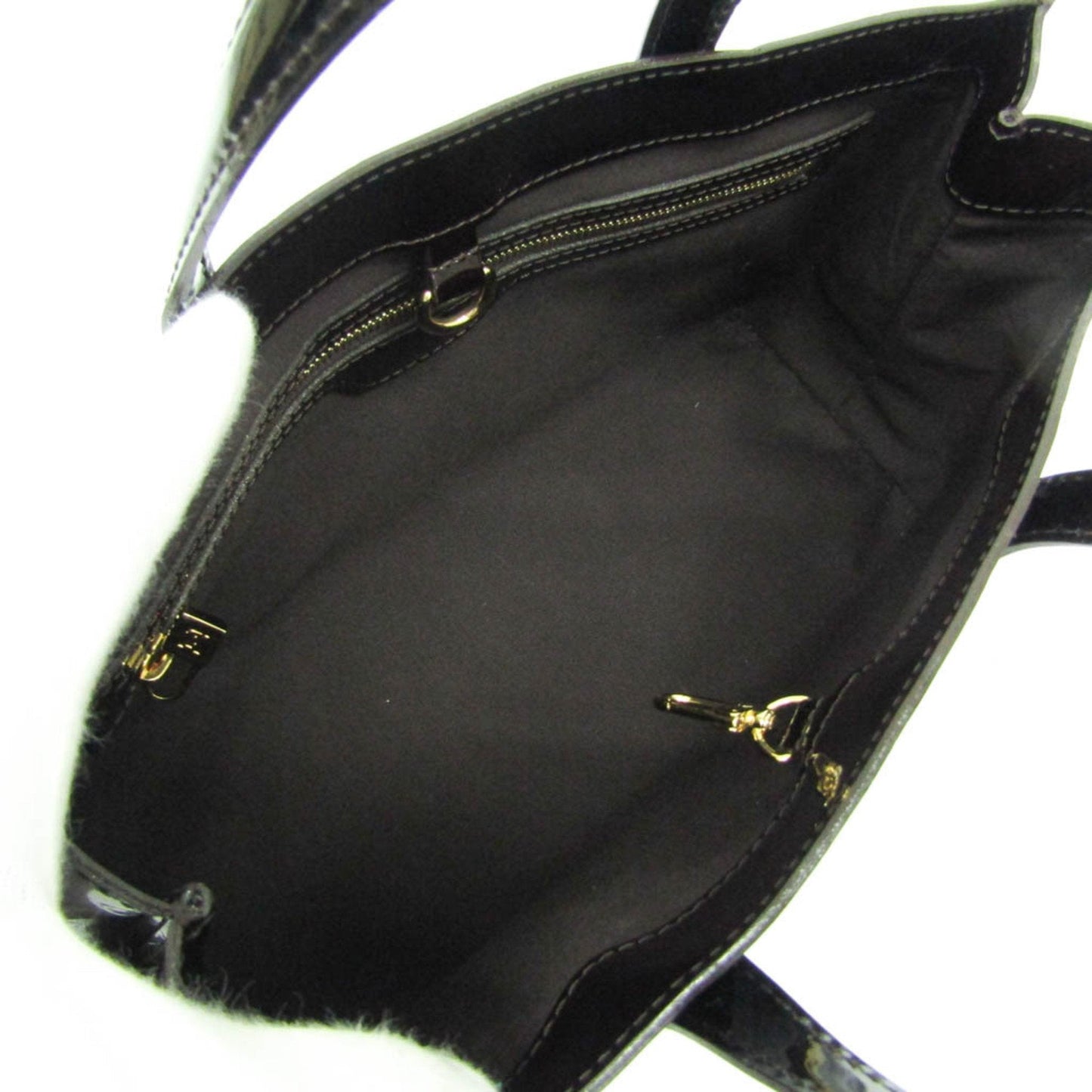 Louis Vuitton Wilshire Burgundy Patent Leather Handbag