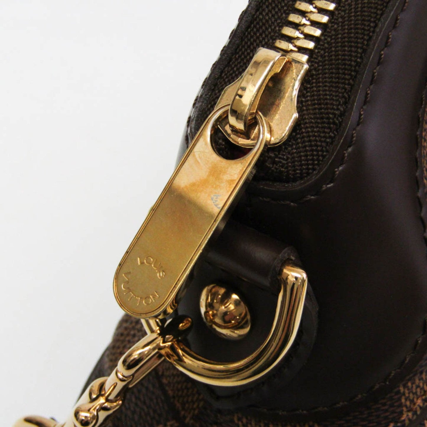 Louis Vuitton Trevi Brown Canvas Handbag