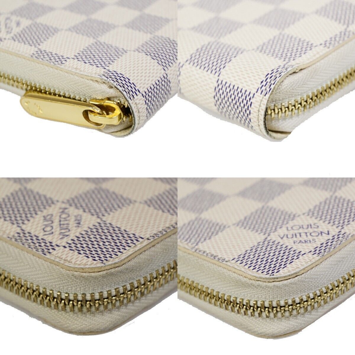 Louis Vuitton Zippy Wallet White Horn Wallet