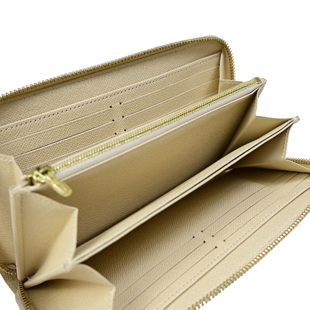 Louis Vuitton Zippy Wallet White Horn Wallet