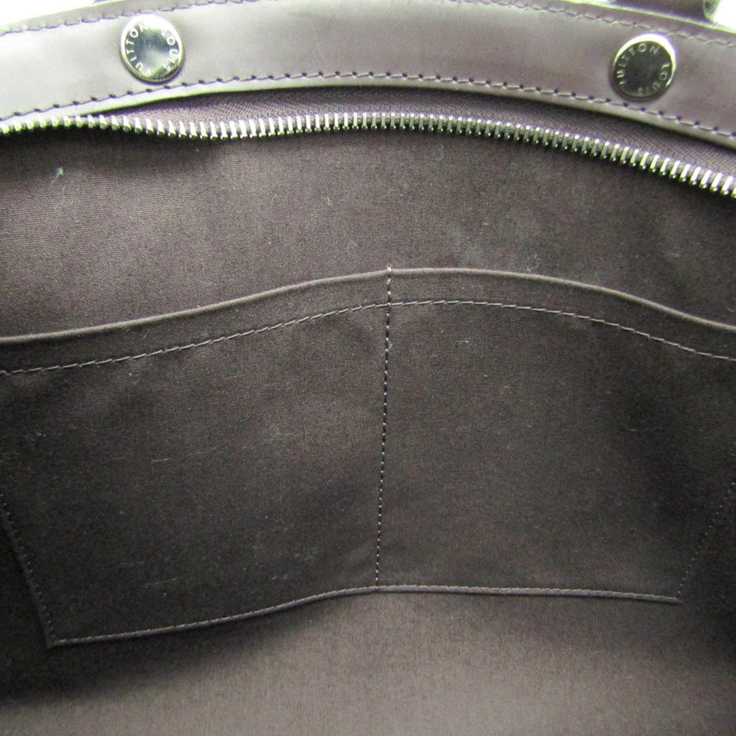 Louis Vuitton Brea Burgundy Leather Handbag