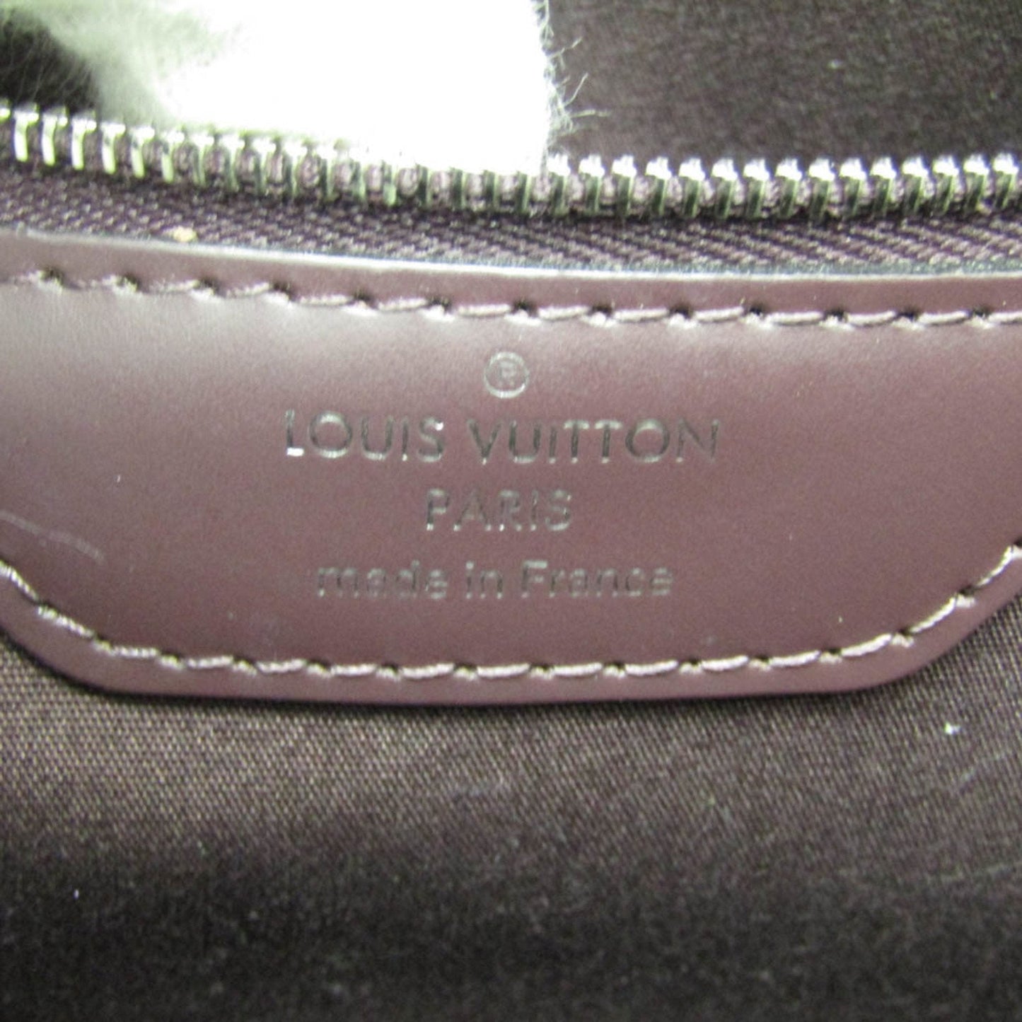 Louis Vuitton Brea Burgundy Leather Handbag