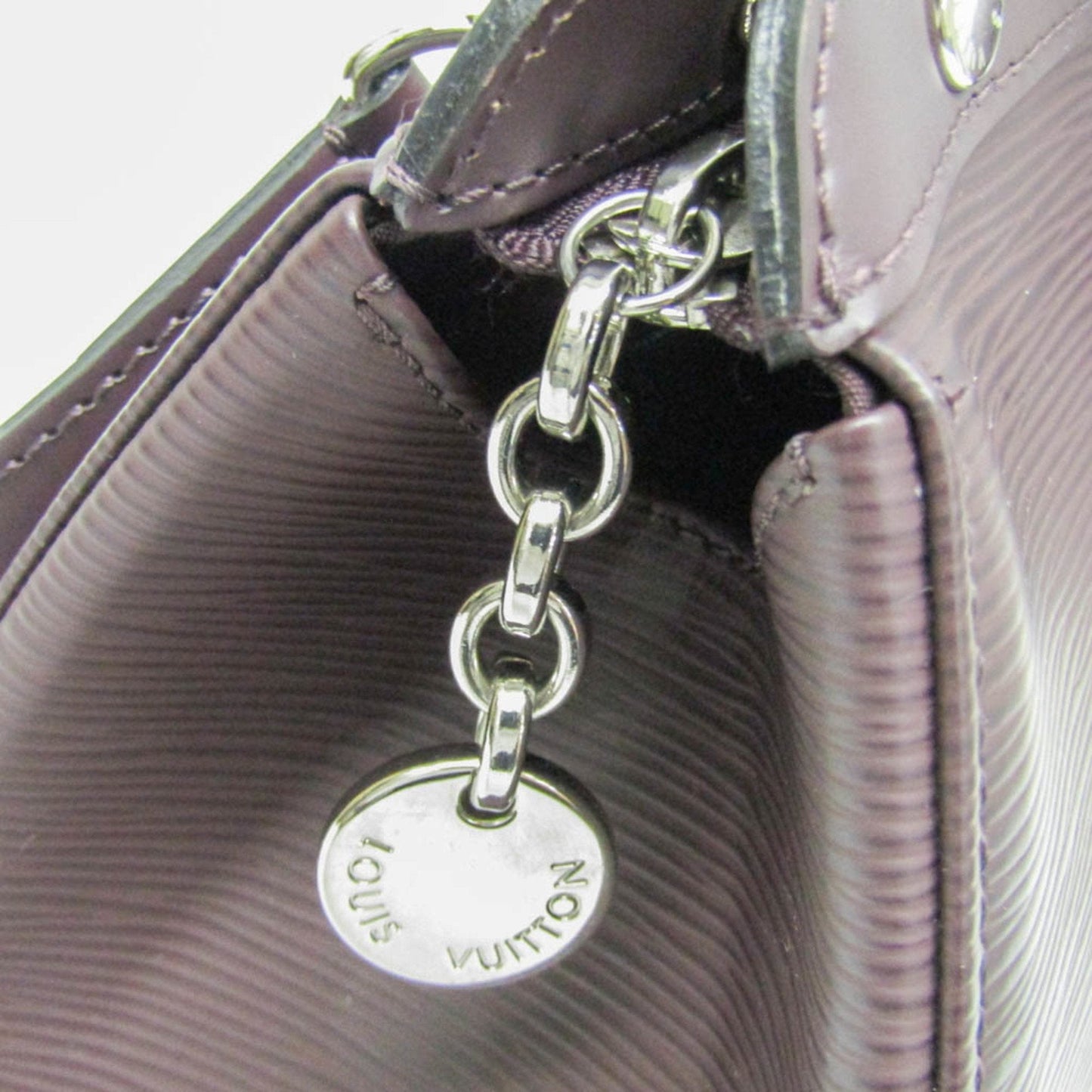 Louis Vuitton Brea Burgundy Leather Handbag