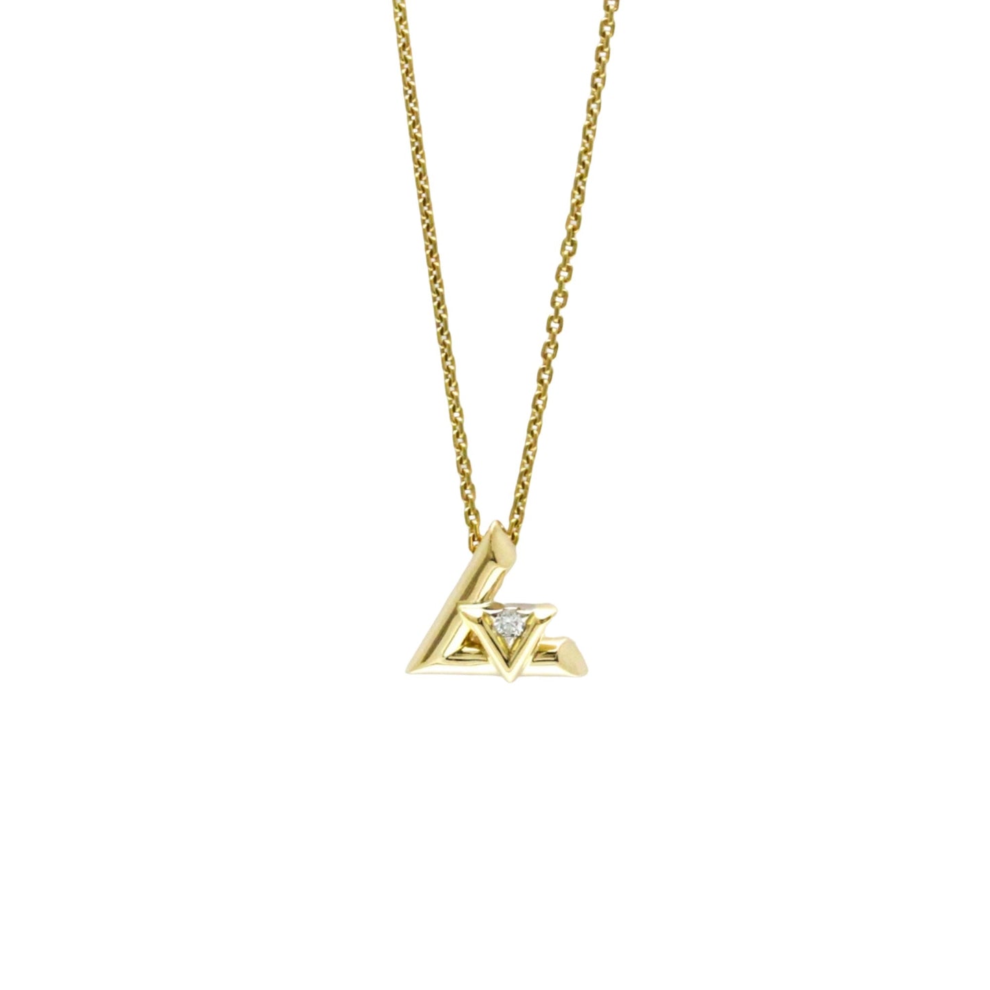 Louis Vuitton Lv Volt One Gold Yellow Gold Necklace Jewelry